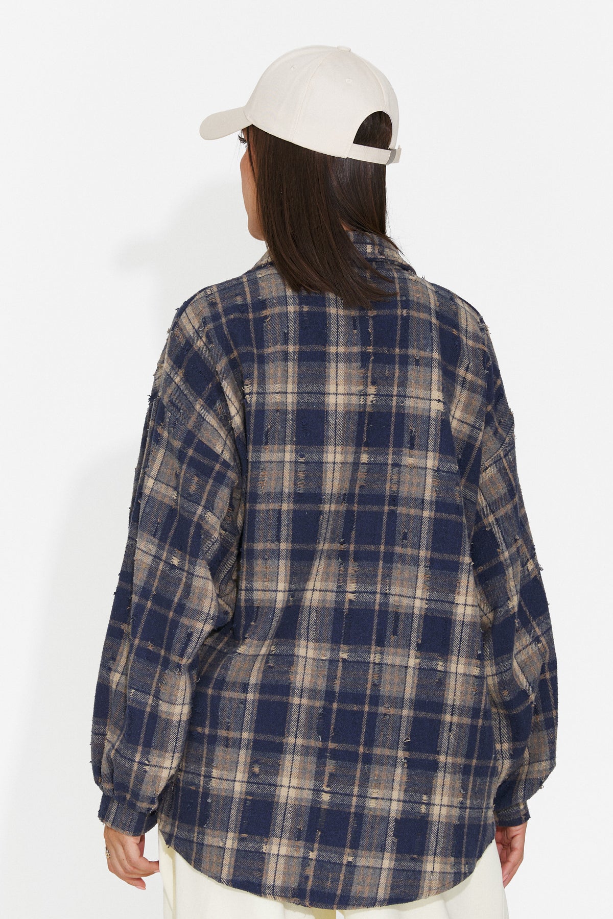Camicia da donna casual blu navy Jasara Bogas