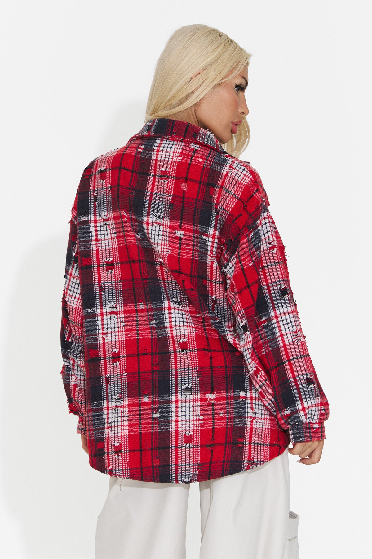 Camicia da donna elegante rossa Purely Bogas