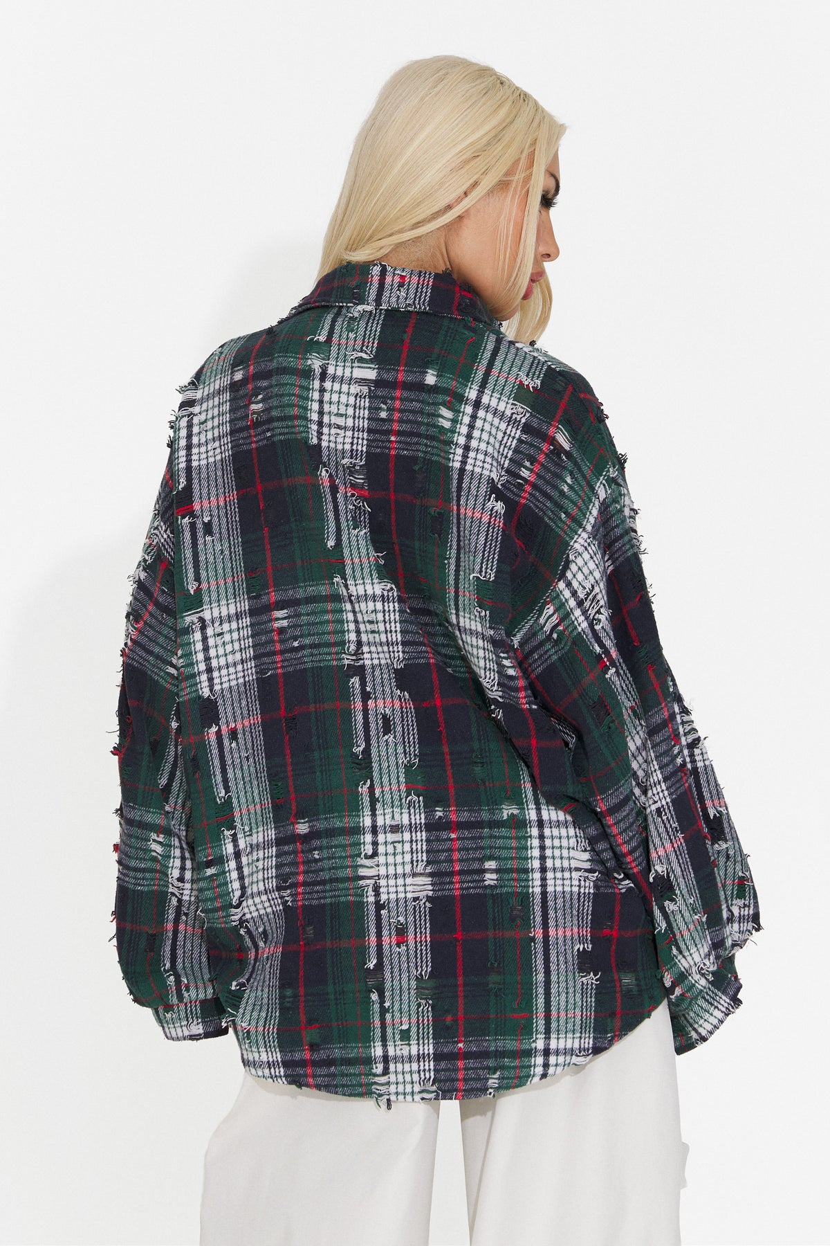 Camicia da donna elegante verde Purely Bogas