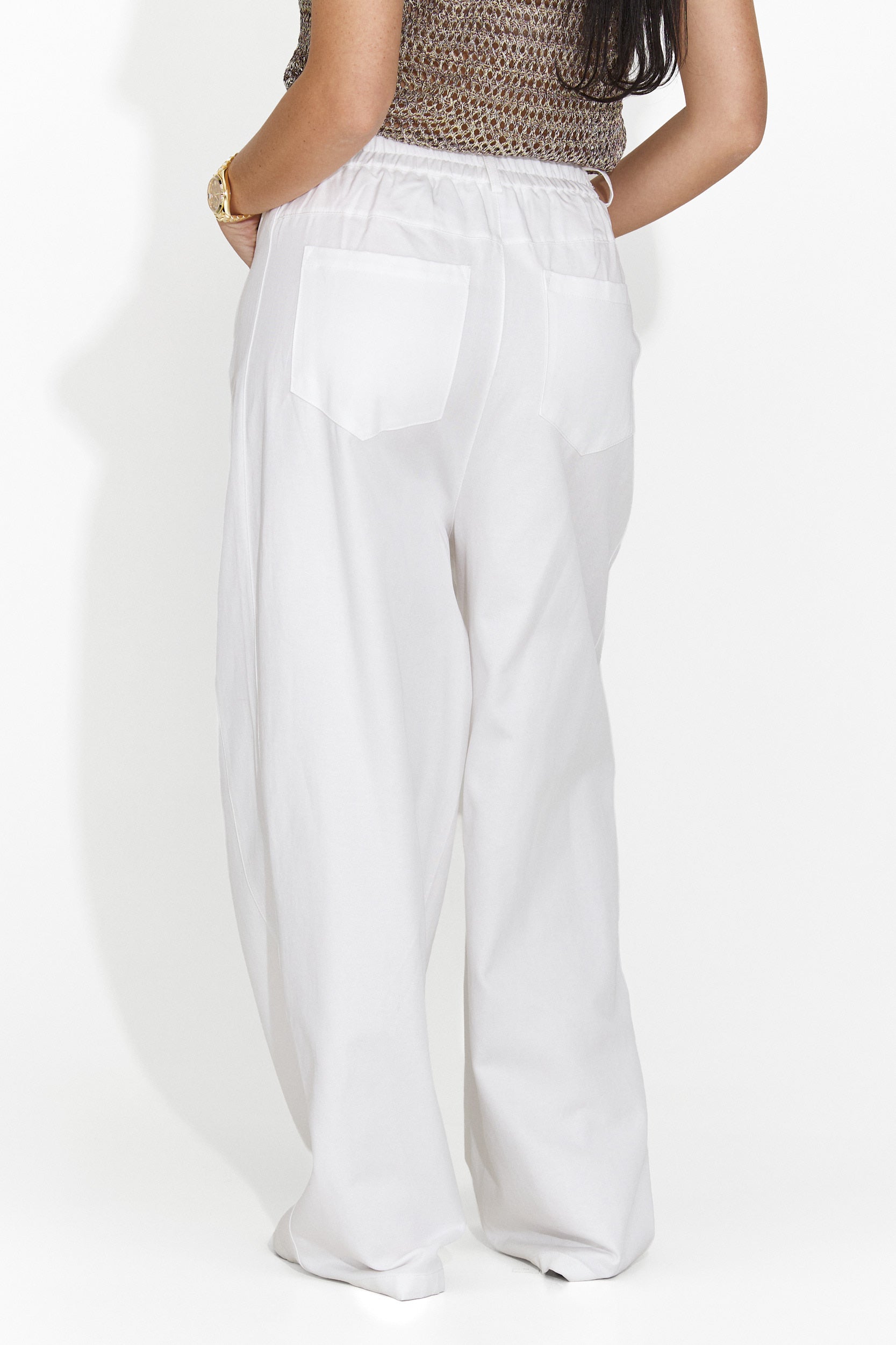 Camicetta bianca casual da donna Irsaia Bogas