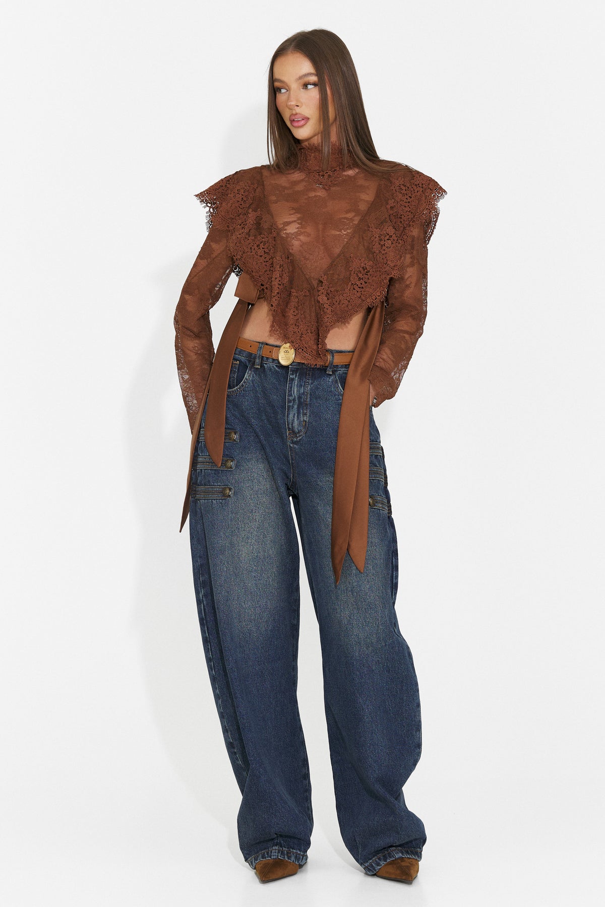 Jeans casual azzurri Tasina Bogas, immagine 5 di 8