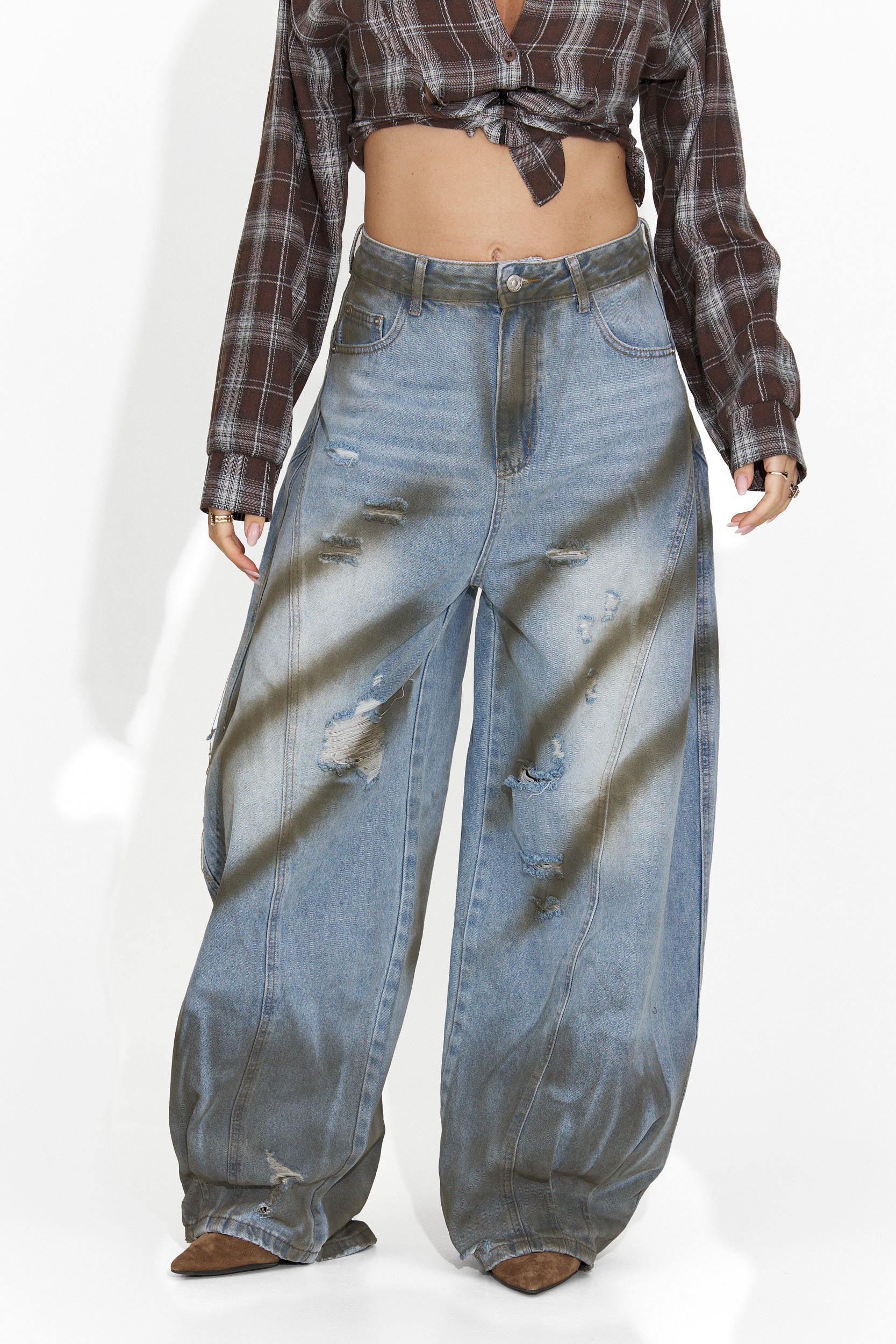 Jeans Blu Casual da Donna di Panoma Bogas