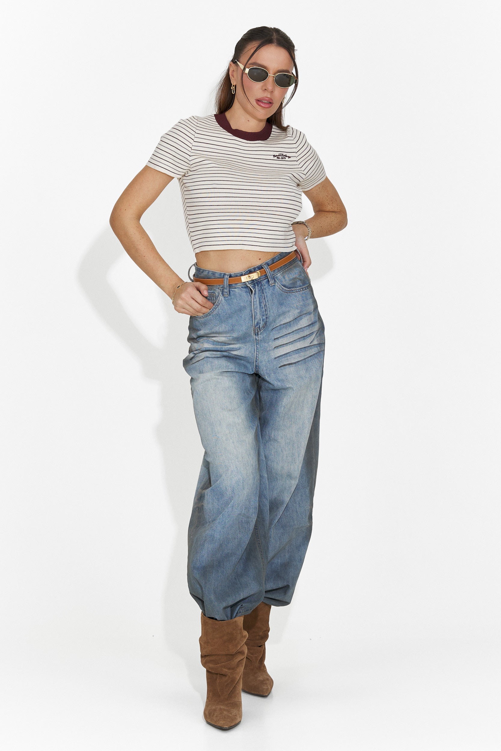 Jeans Blu Casual da Donna di Siminia Bogas