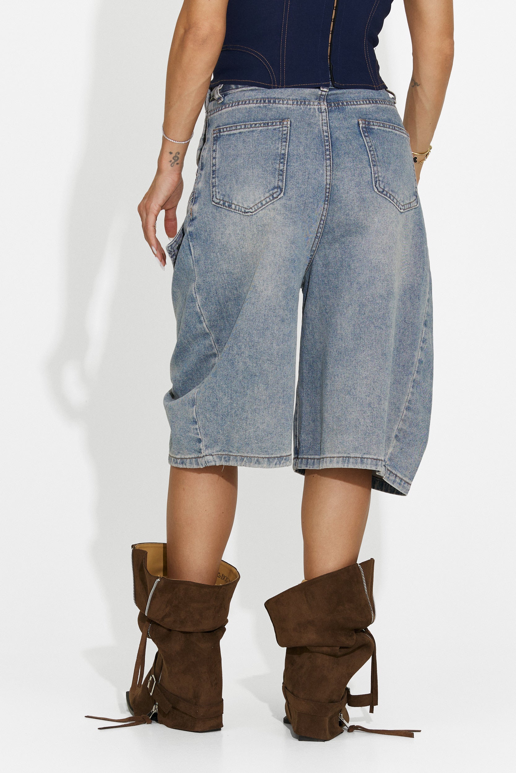 Jeans donna casual blu Teolia Bogas