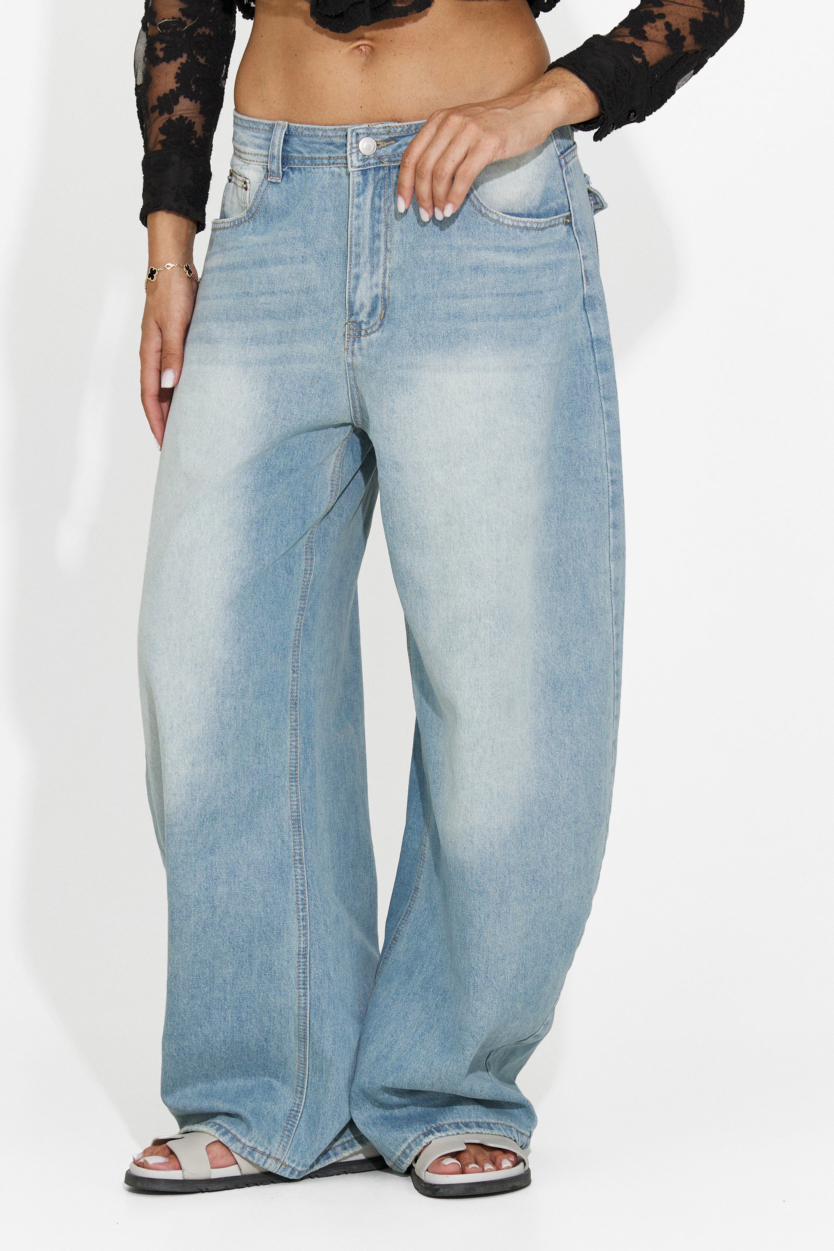 Jeans donna casual blu Tolida Bogas