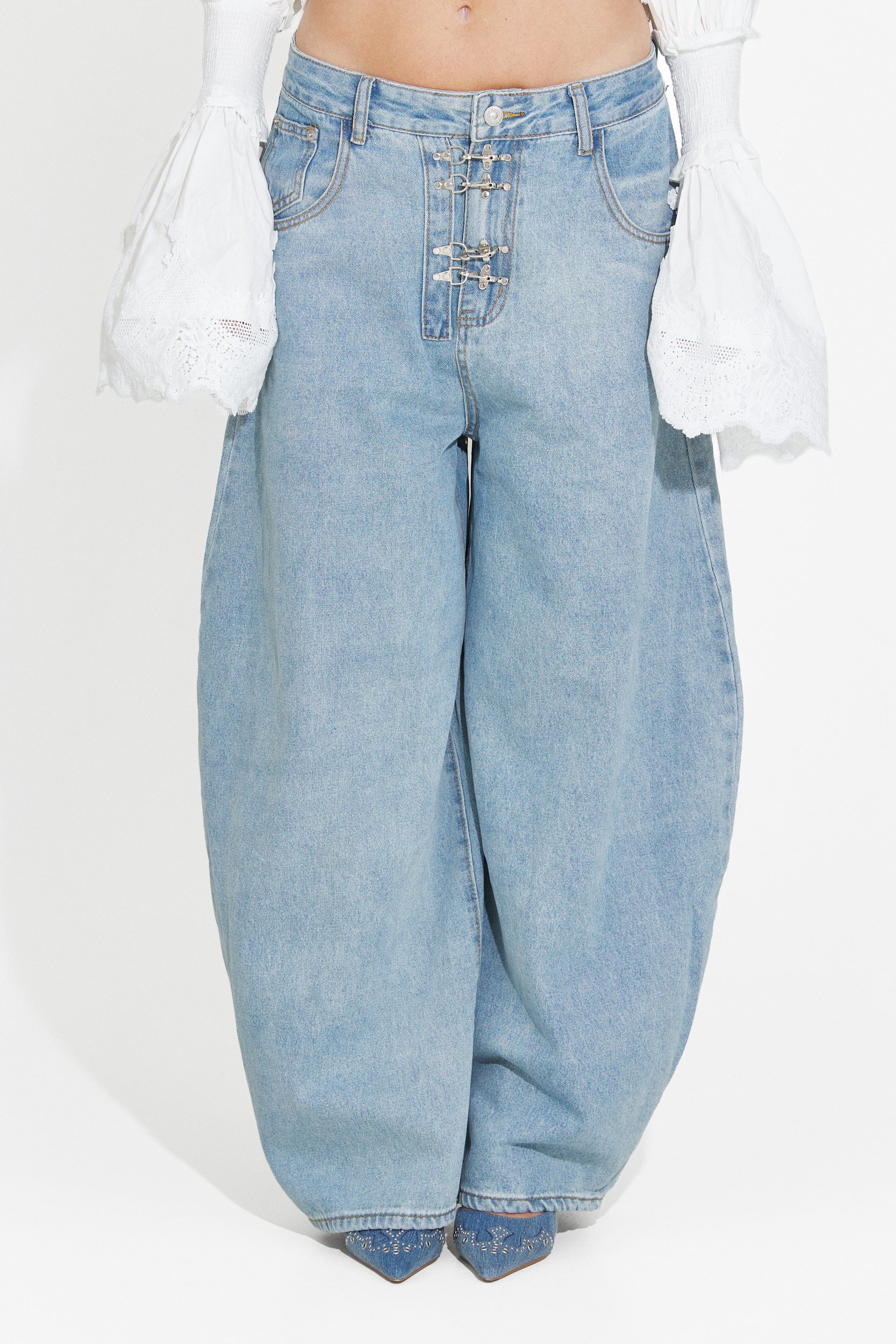 Jeans donna casual blu Valiama Bogas
