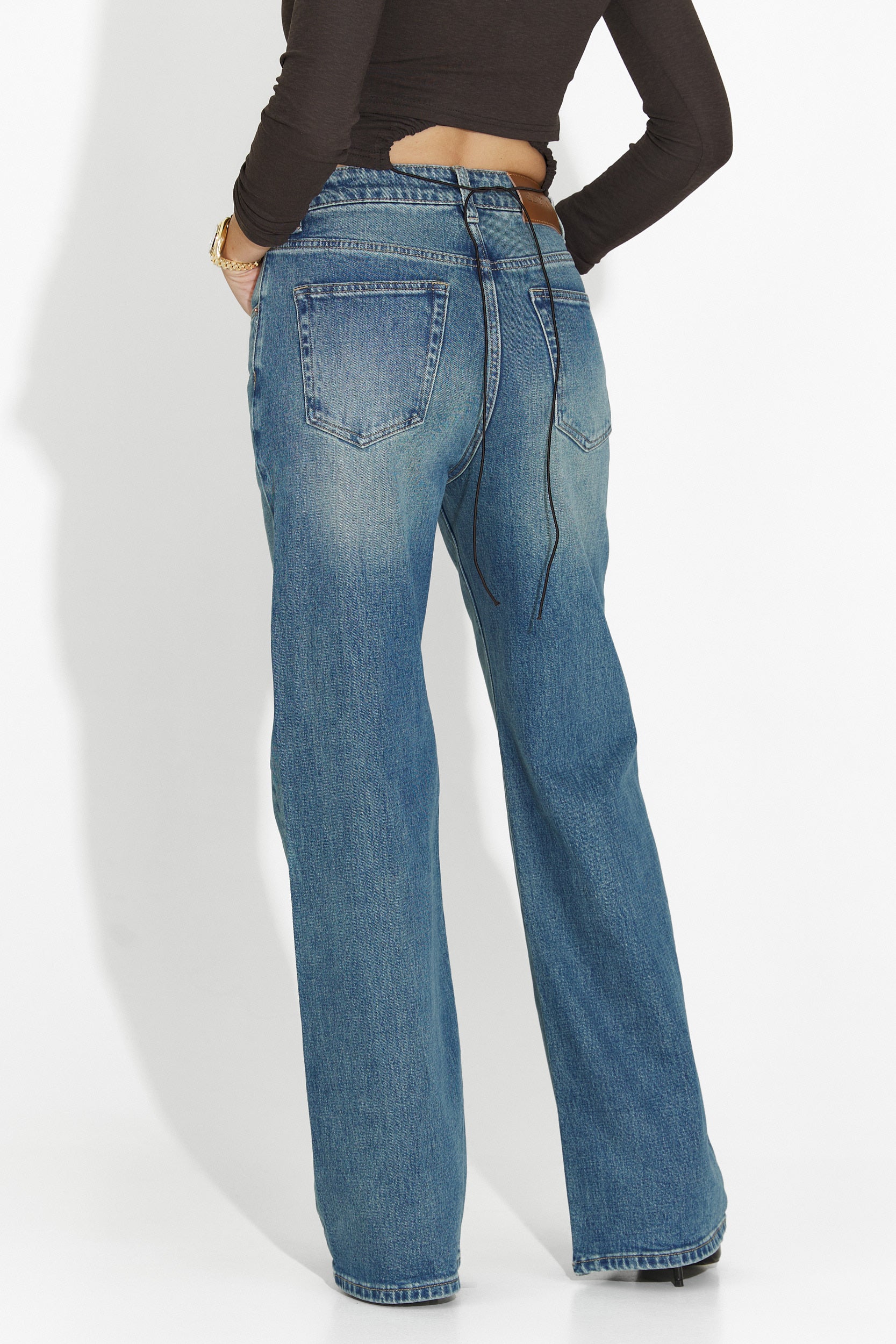 Jeans Blu Casual Veyra Bogas per Donne
