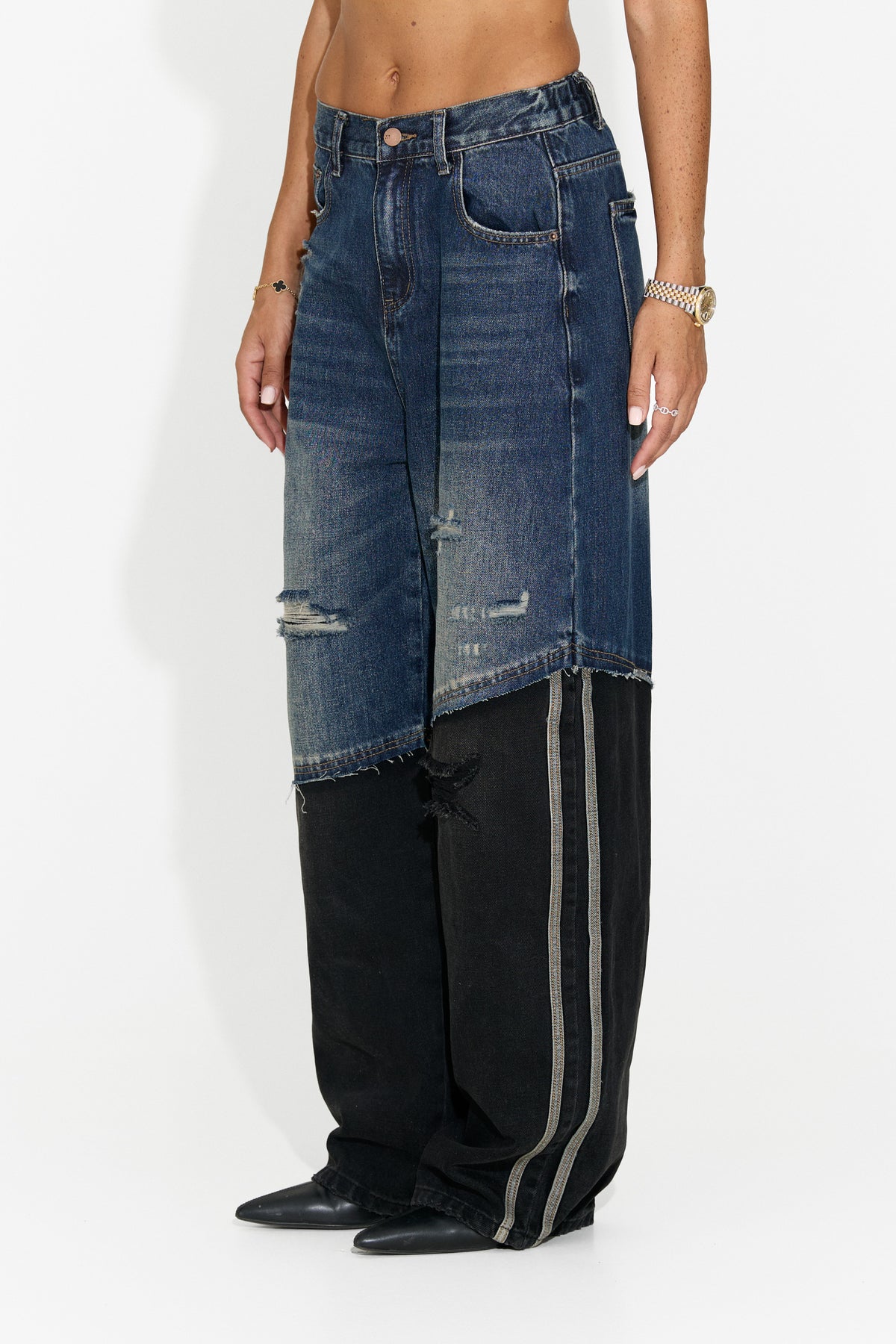 Jeans da donna casual blu Elimiuna Bogas