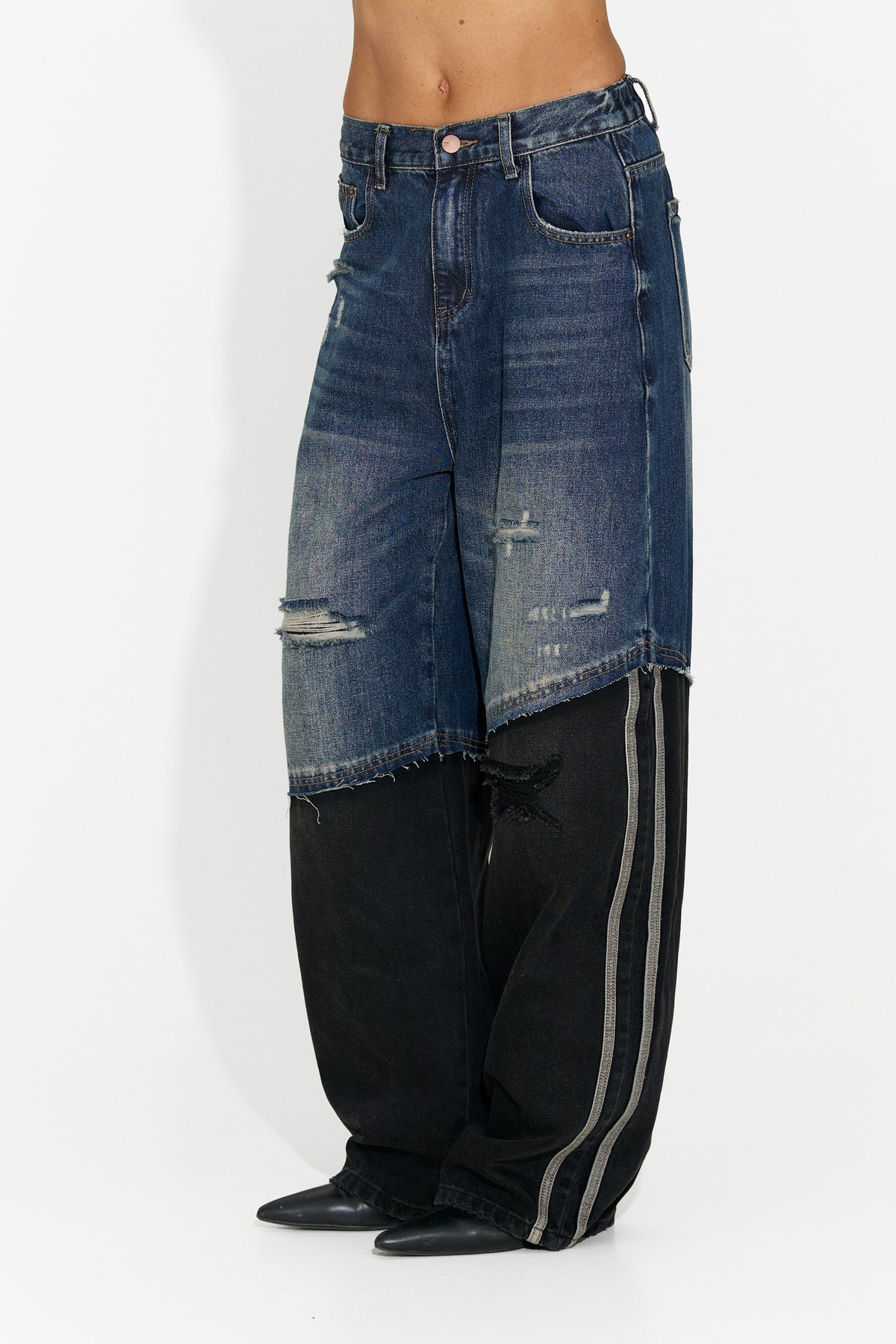 Jeans da donna casual blu Elimiuna Bogas