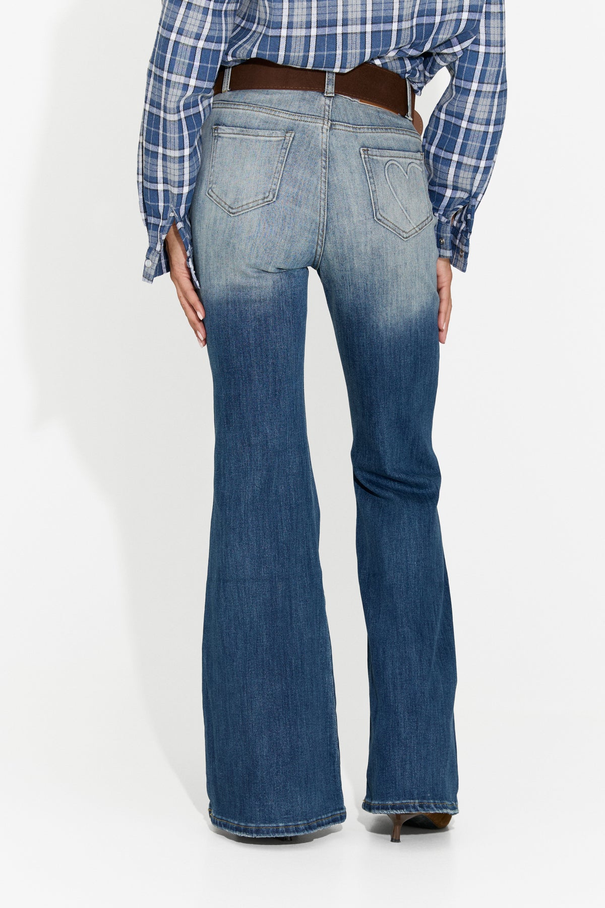 Jeans da donna casual azzurri Hursona Bogas
