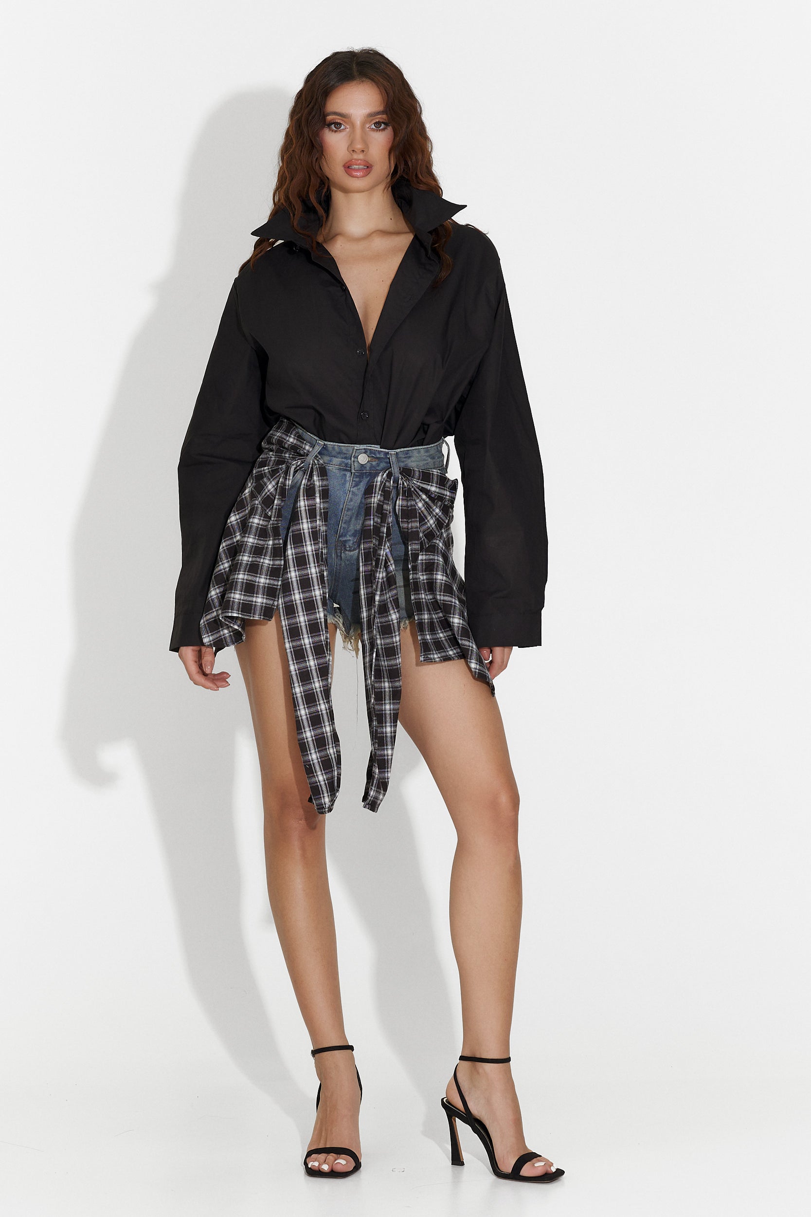 Jeans casual blu da donna Salvosa Bogas