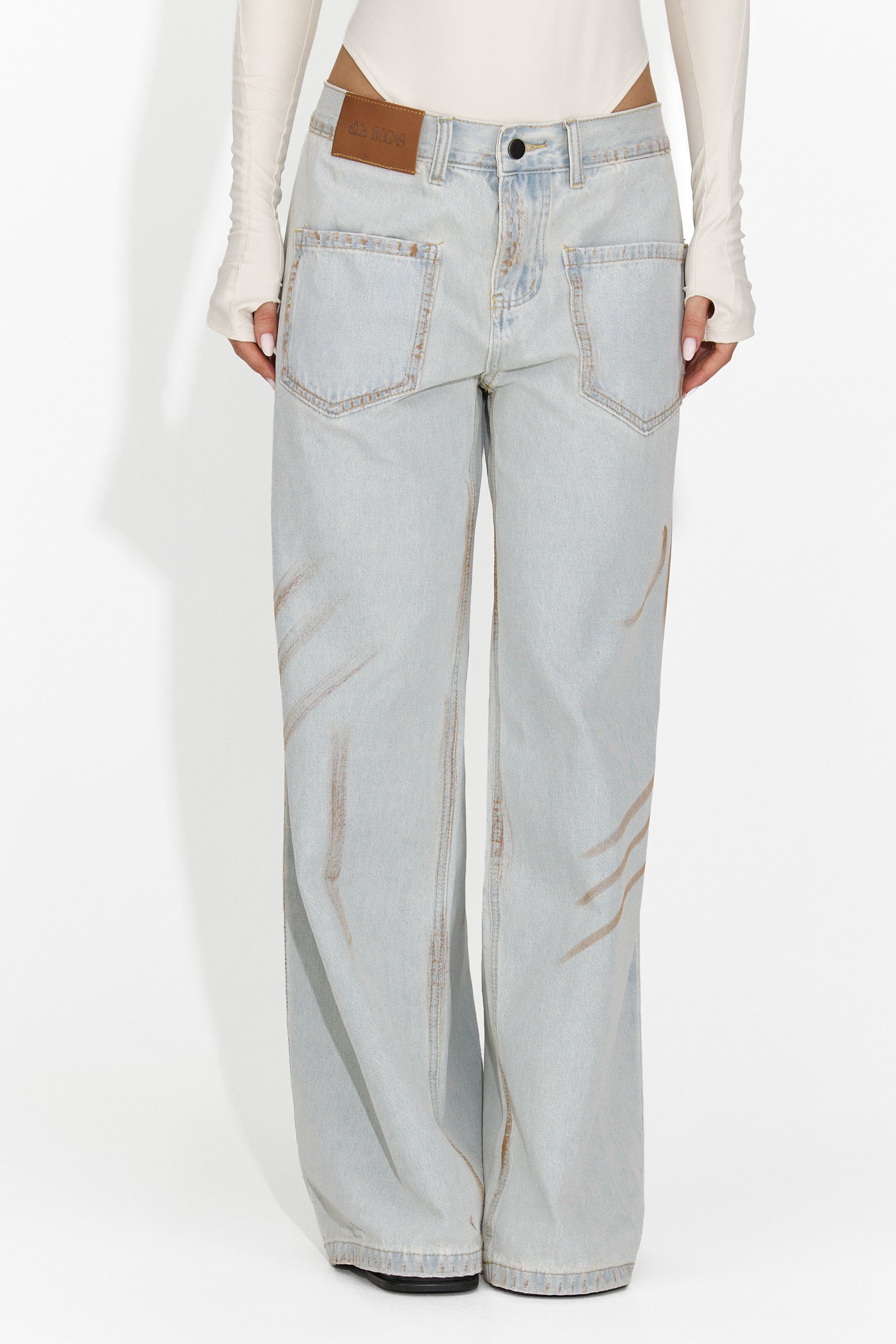 Jeans donna casual azzurri Taby Bogas