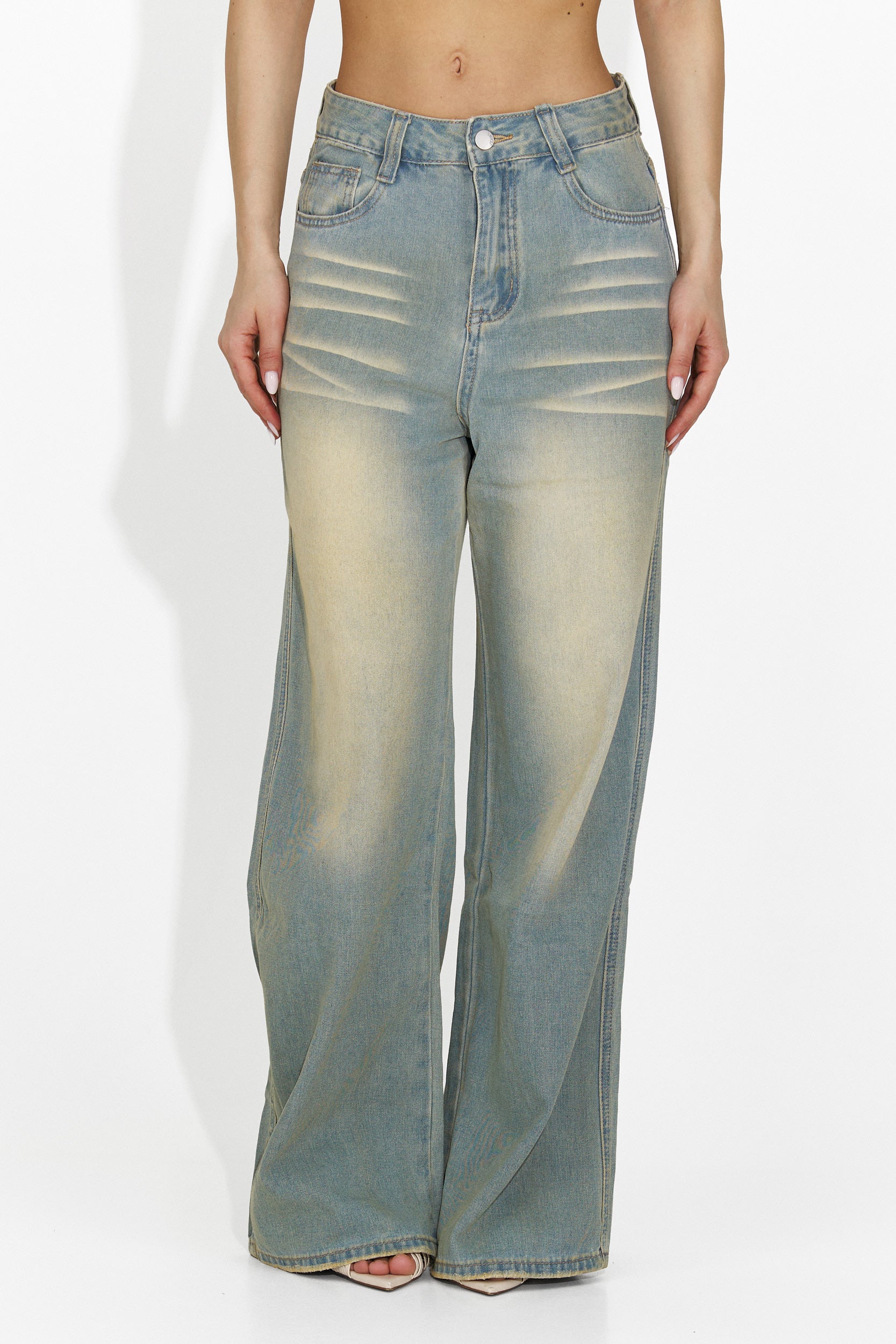 Jeans blu casual per donne Thanh Bogas