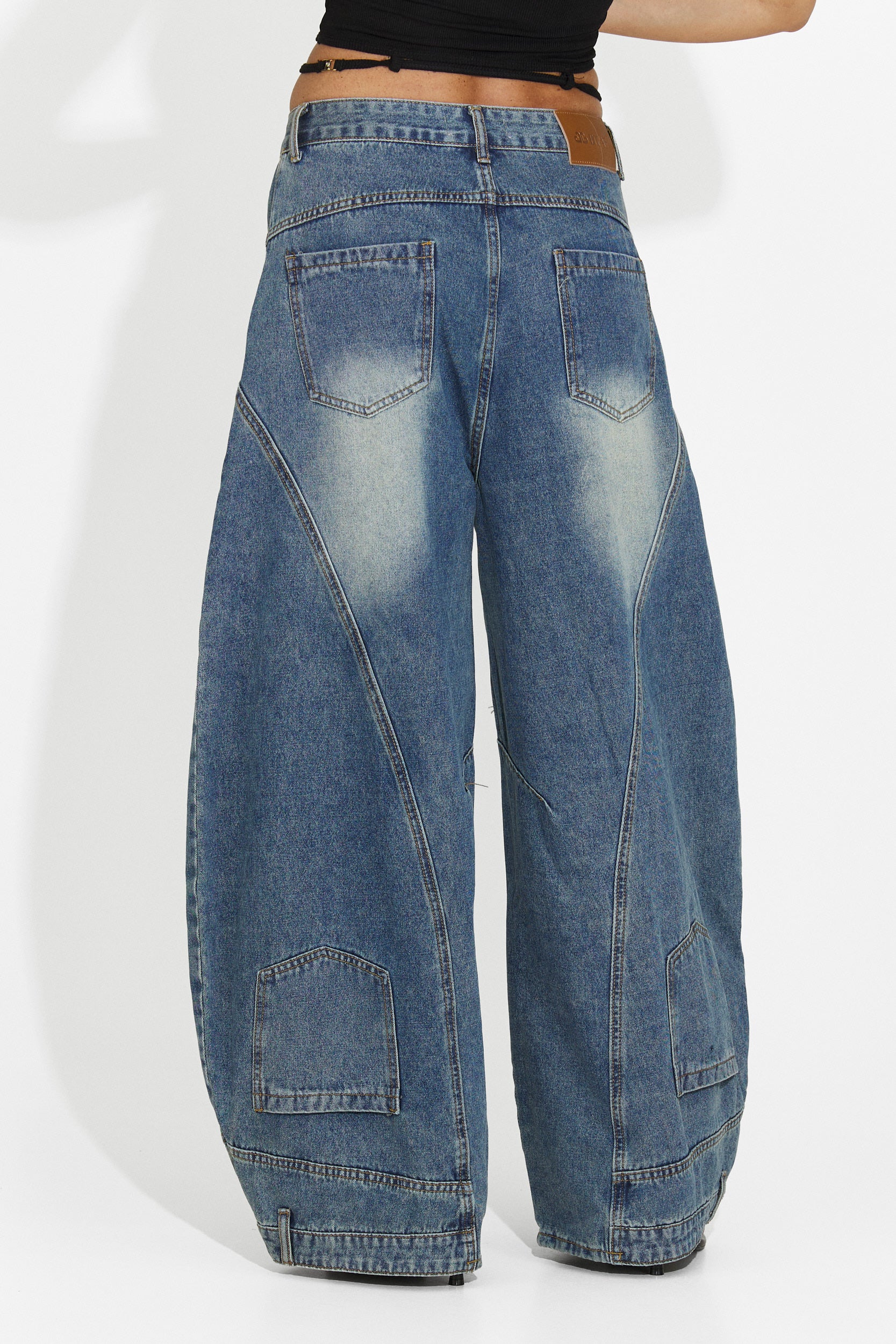 Jeans donna casual blu scuro Renelia Bogas