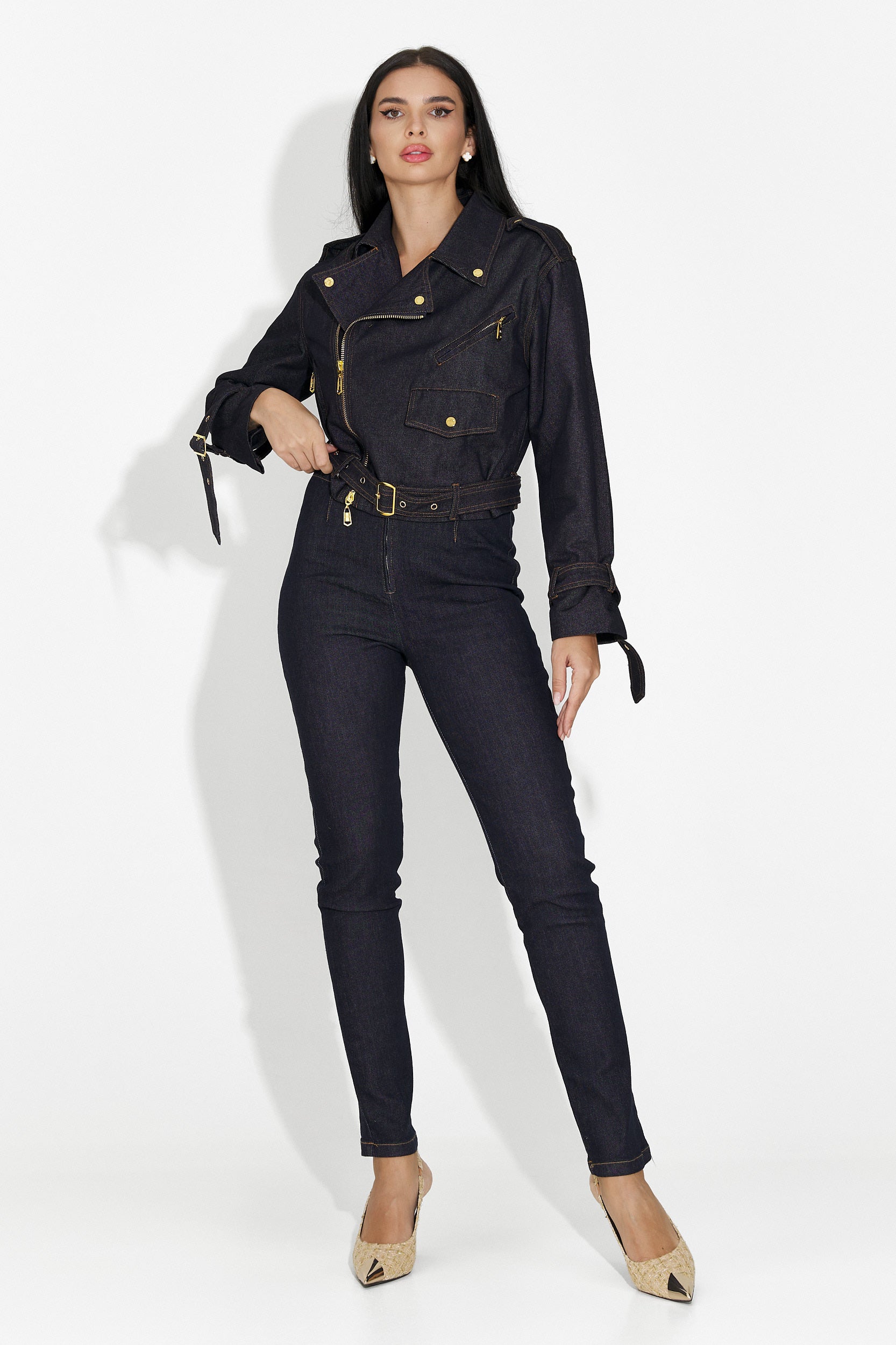 Jeans Casual Blu Navy da Donna Sirina Bogas