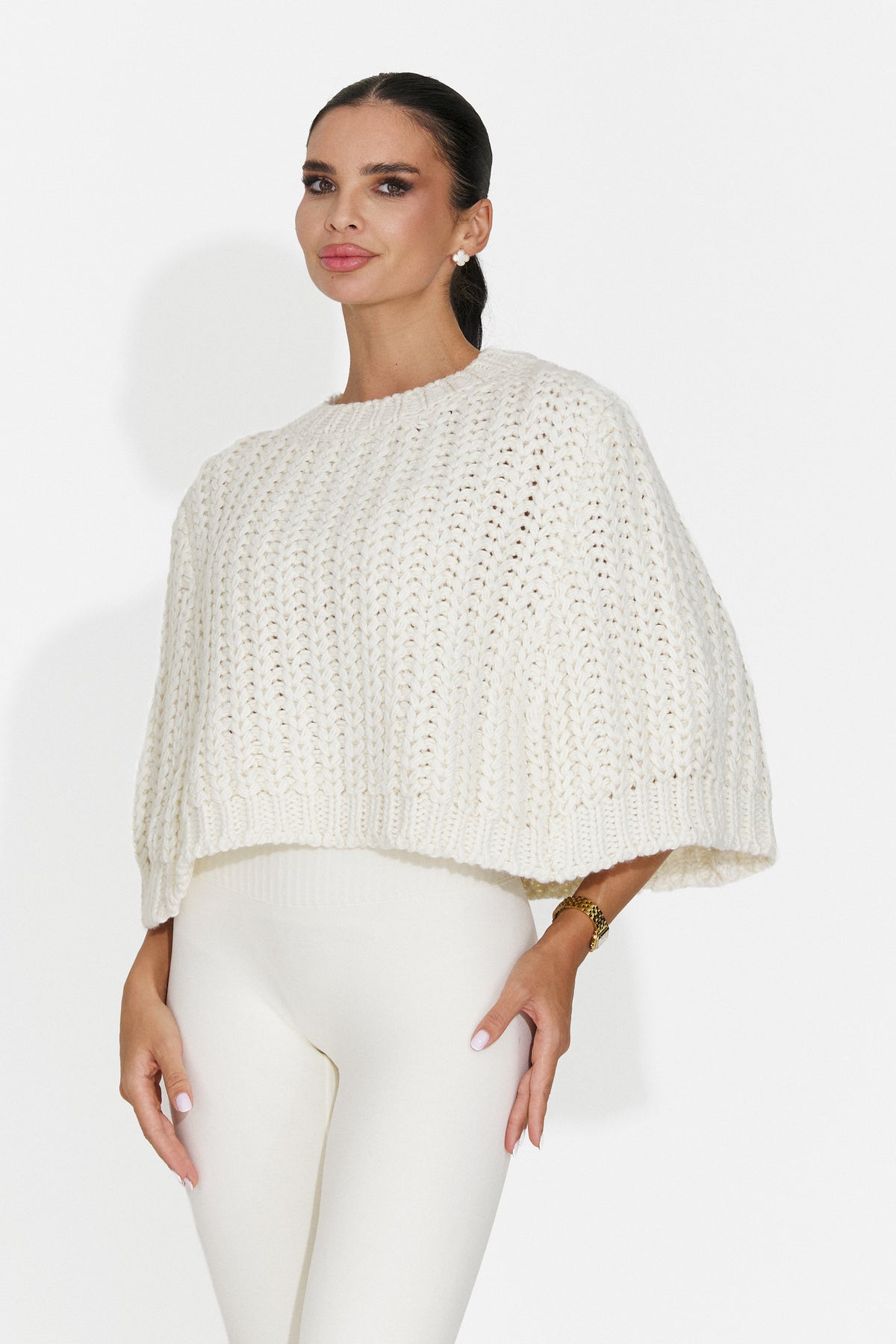 Bluza casual alba Fluceyra Bogas