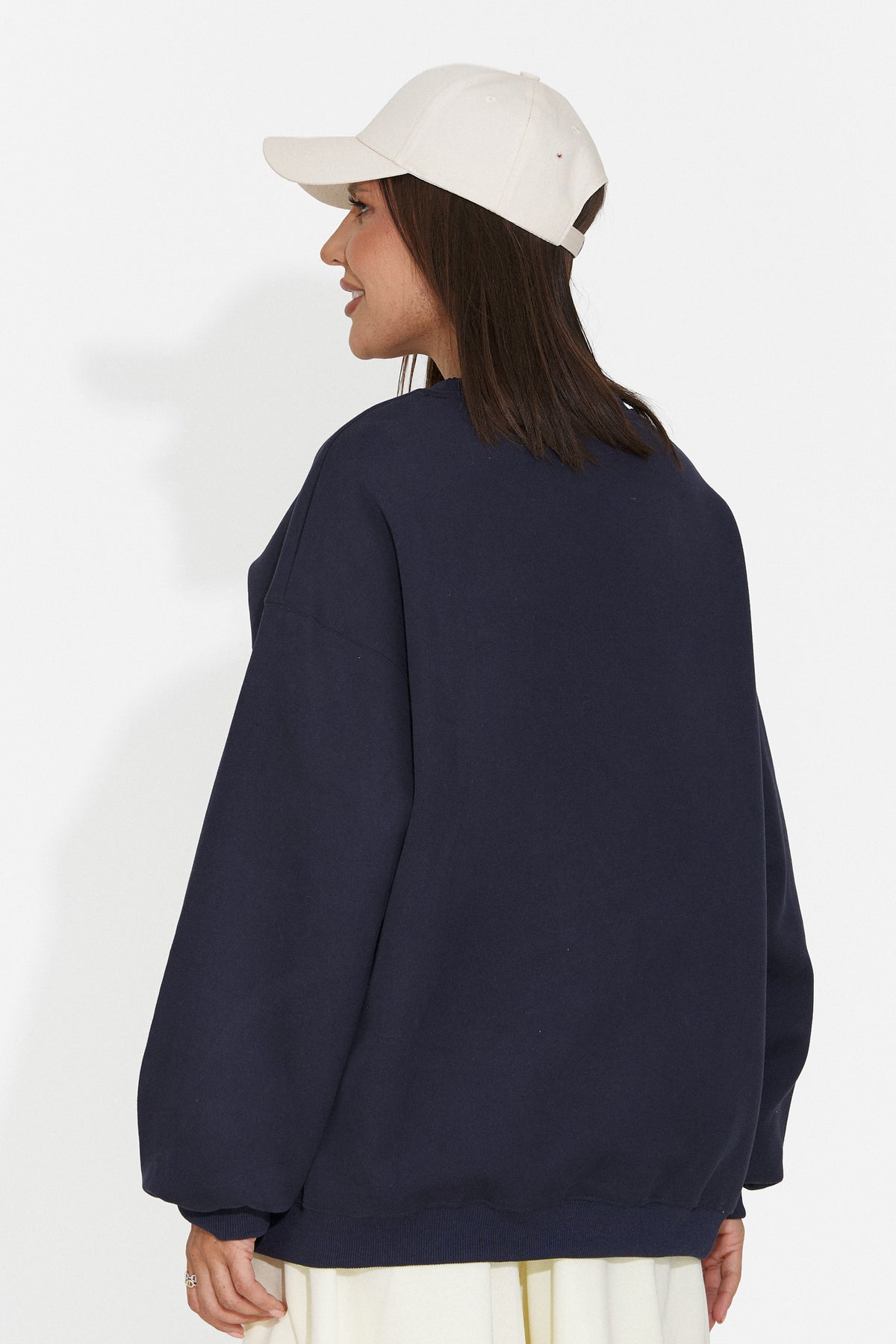 Bluza casual bleumarin Vinaoira Bogas