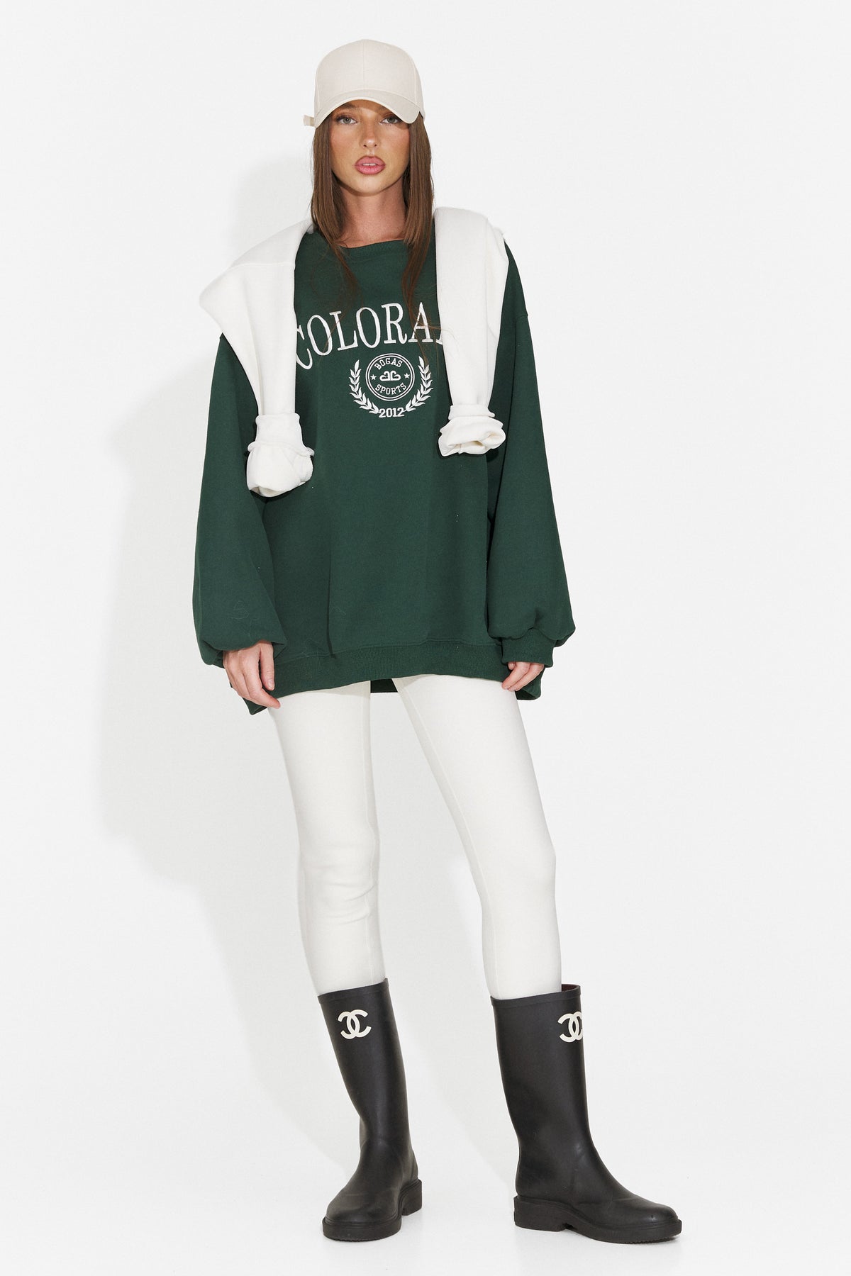 Bluza casual verde Valuvaila Bogas
