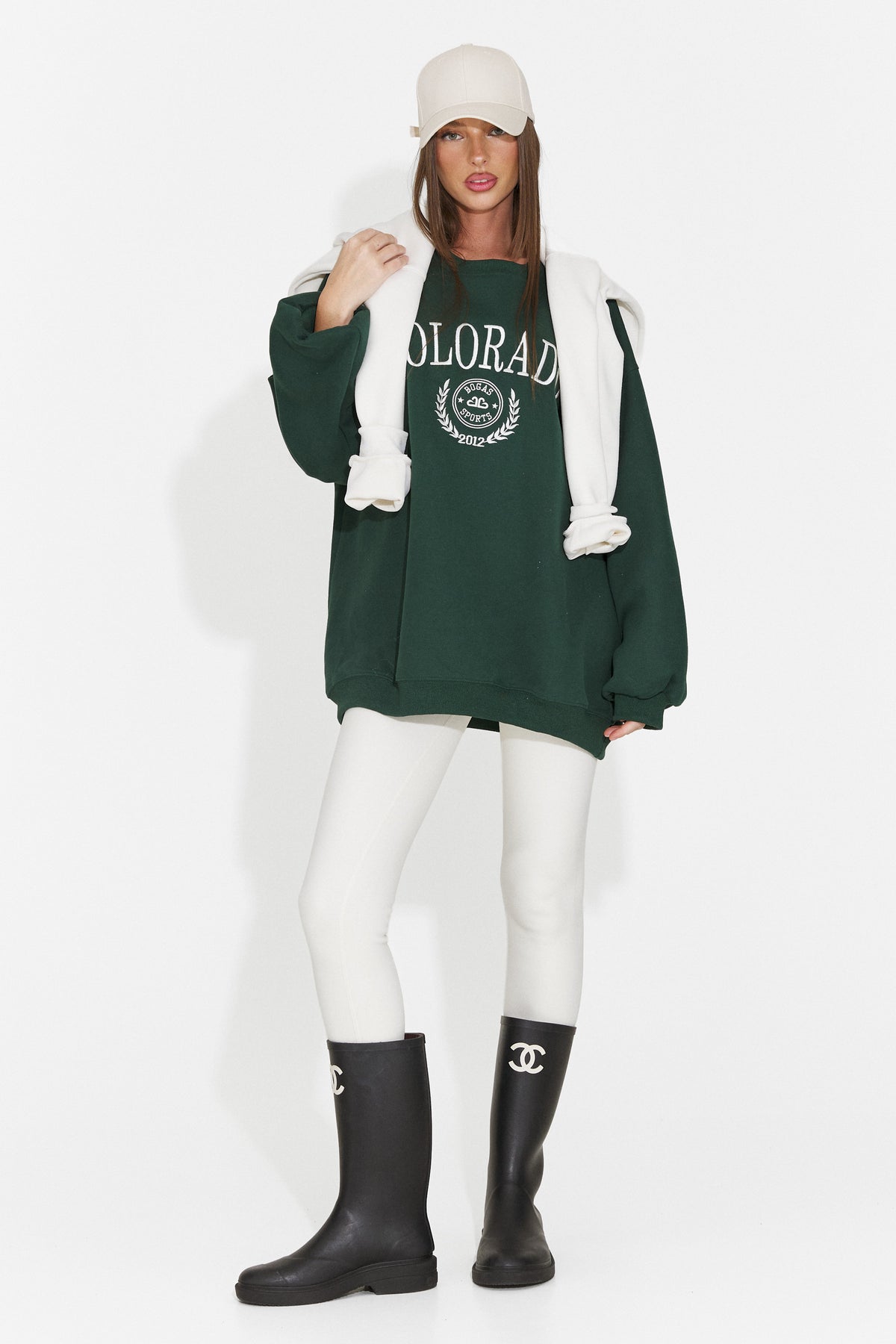 Bluza casual verde Valuvaila Bogas