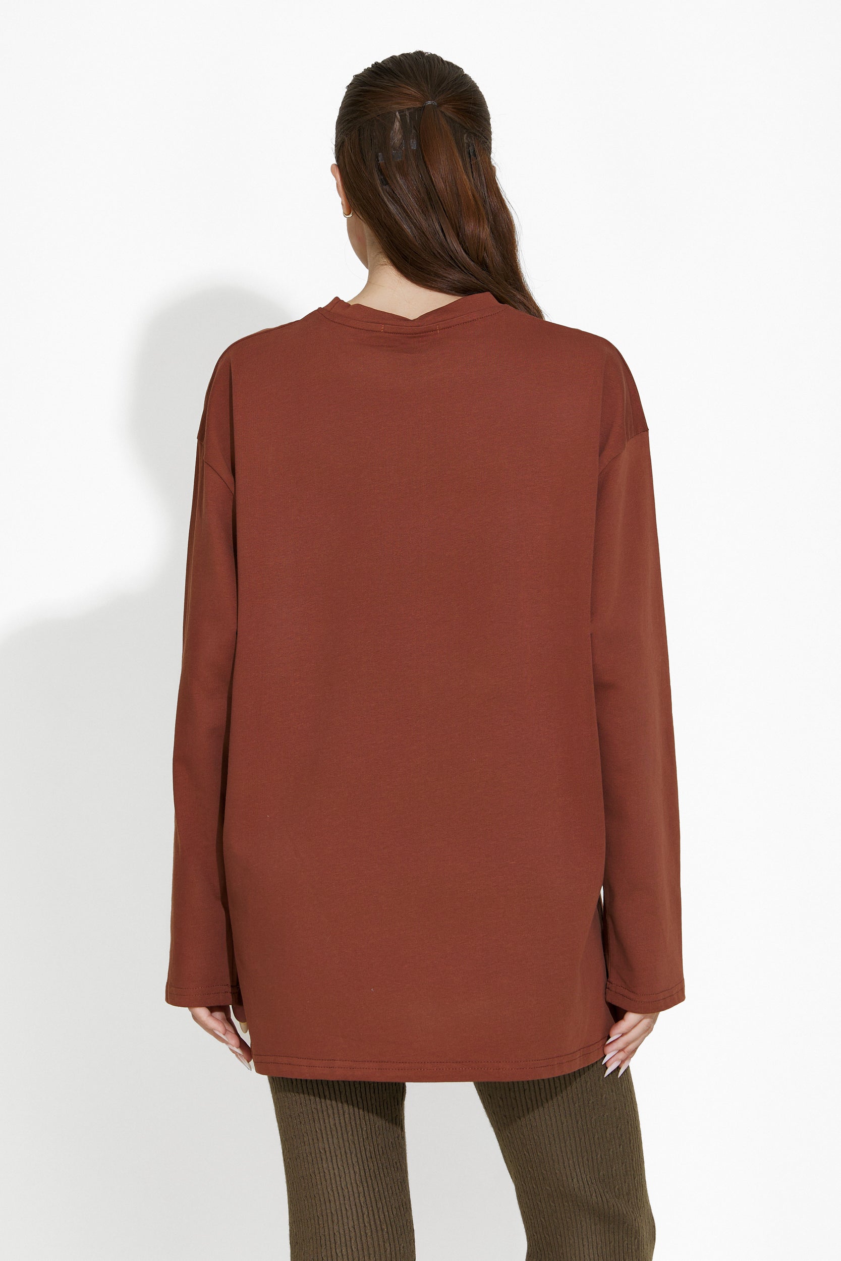 Blusa casual marrone per donna Eryn Bogas