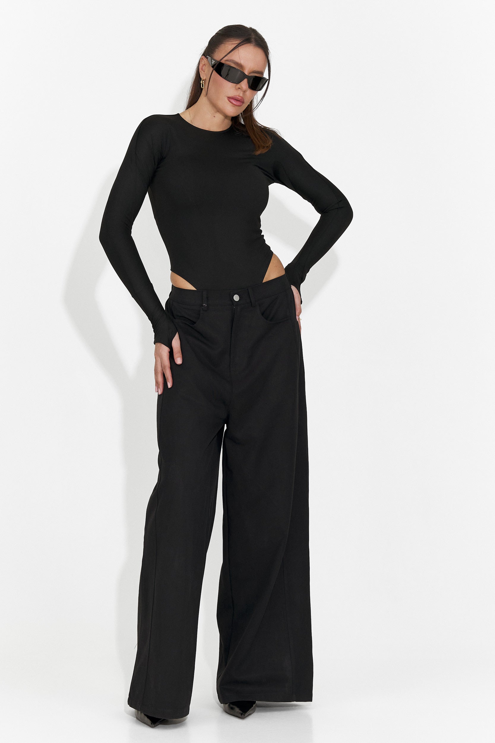 Elegante Body Nero da Donna di Mioala Bogas