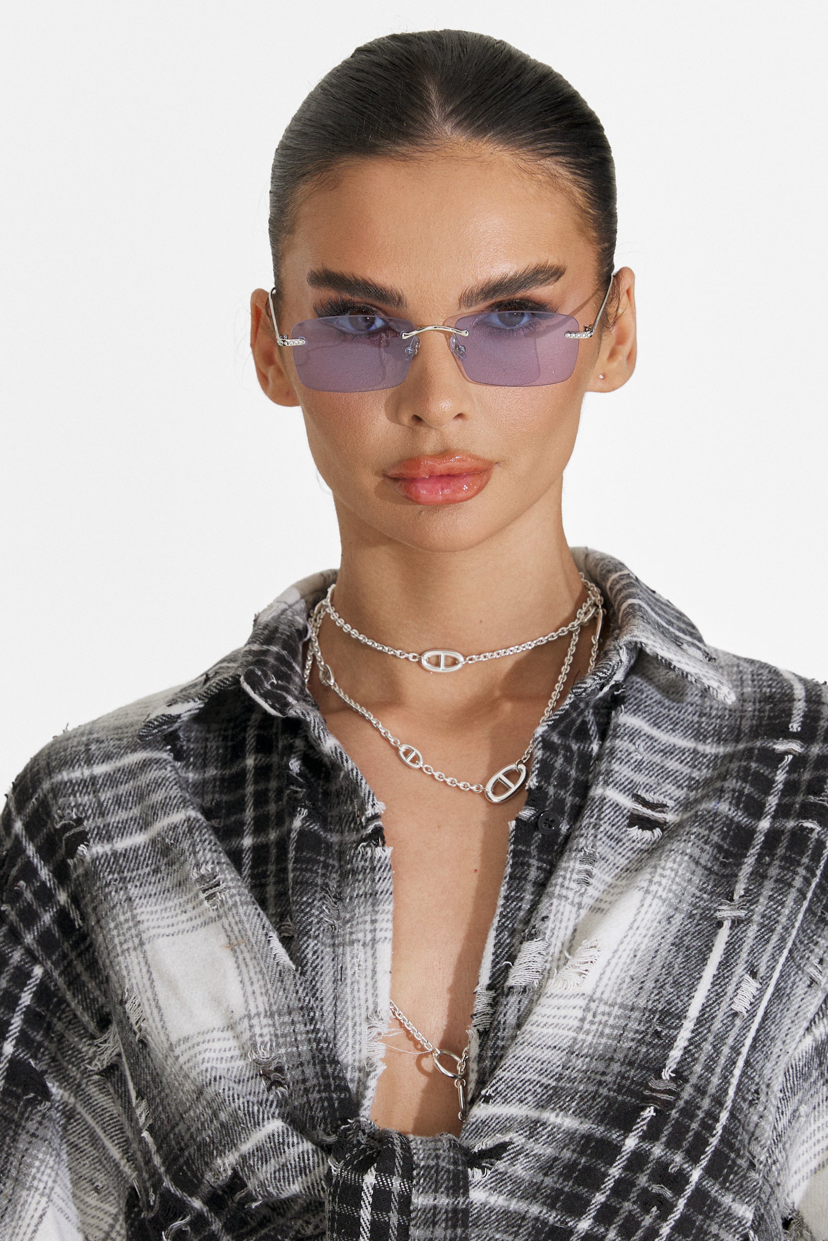 Ochelari dama de soare bleu Ansel Bogas