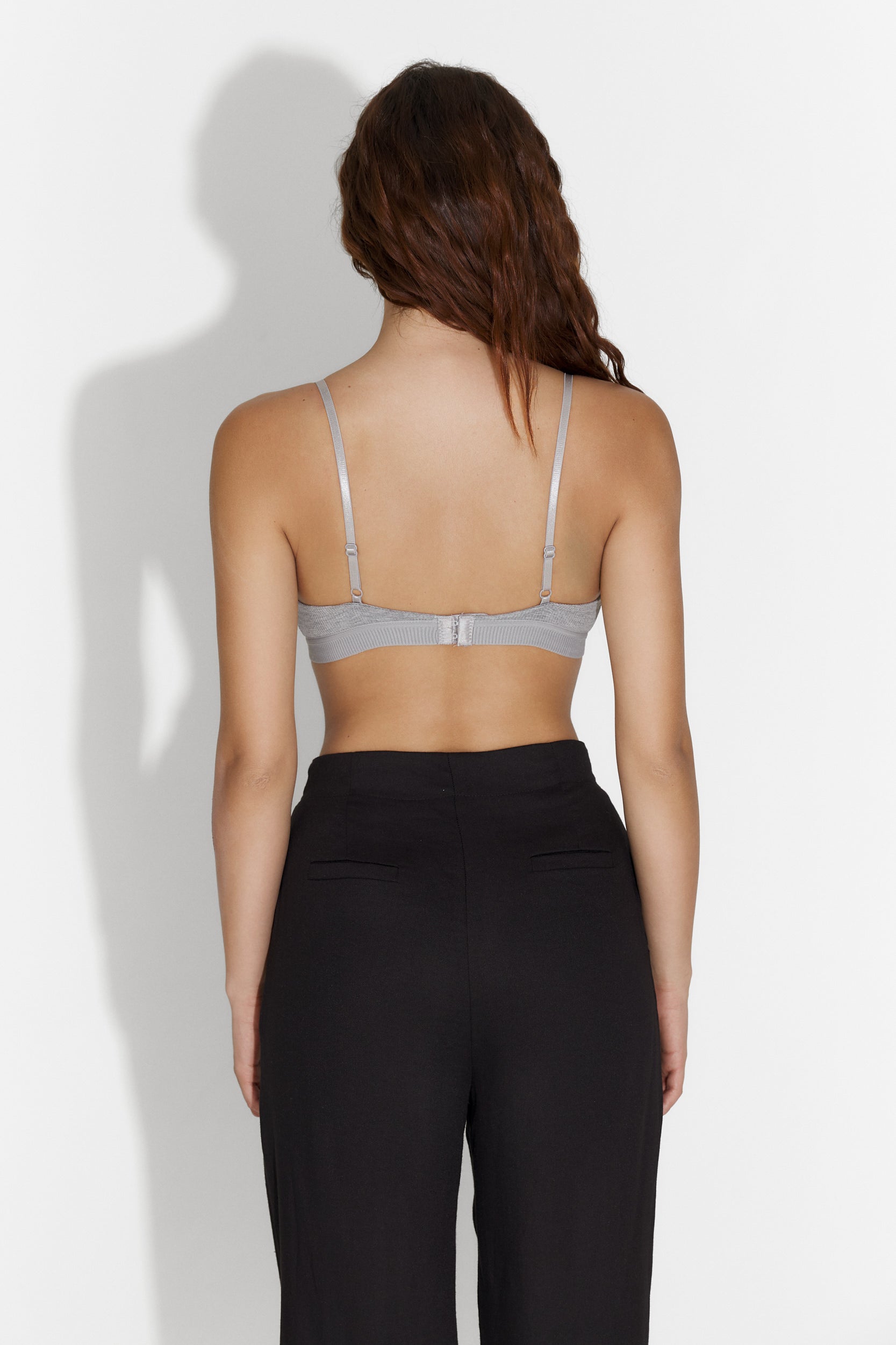 Reggiseno casual grigio da donna Galina Bogas