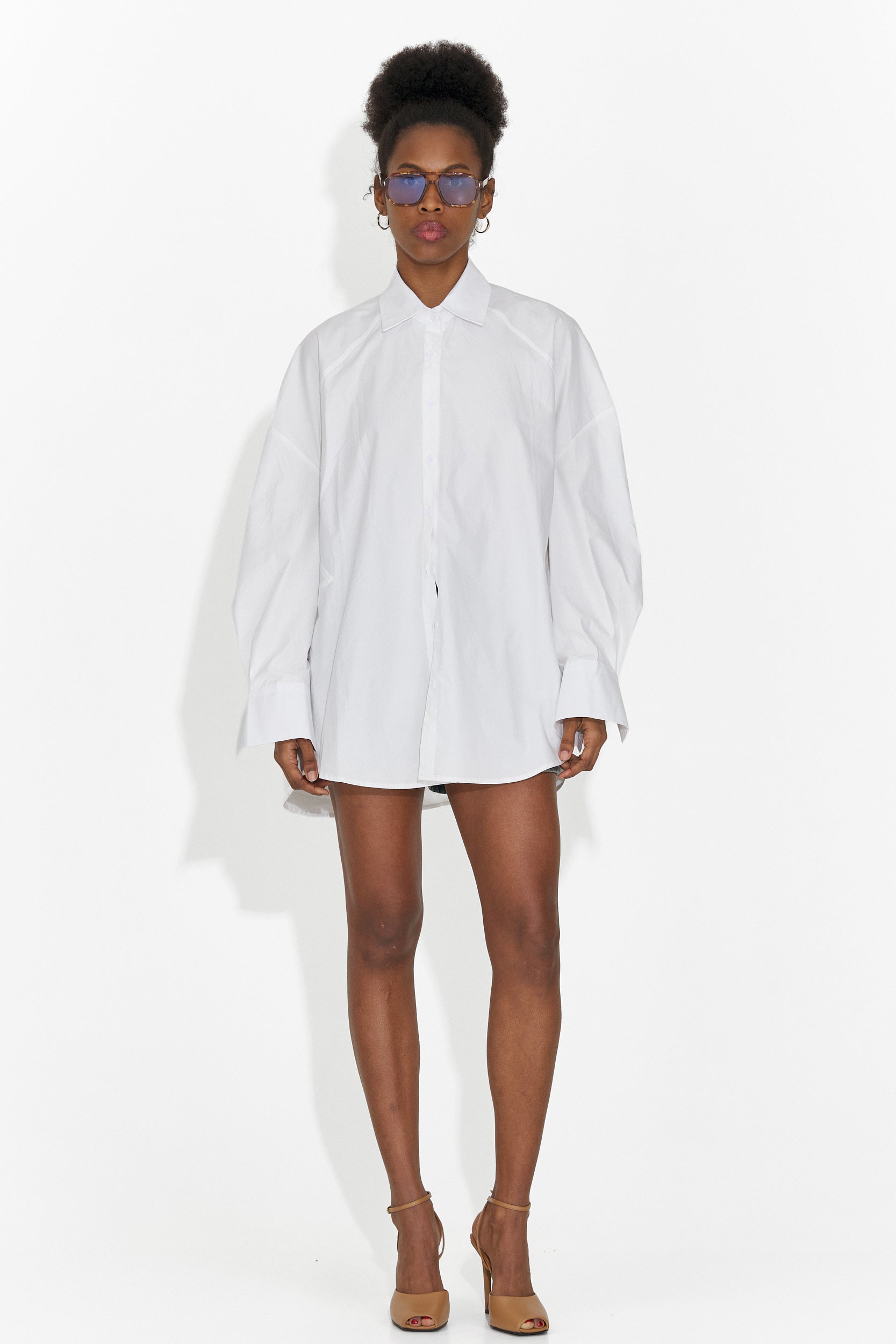 Camicia Casual Bianca da Donna di Abrienda Bogas