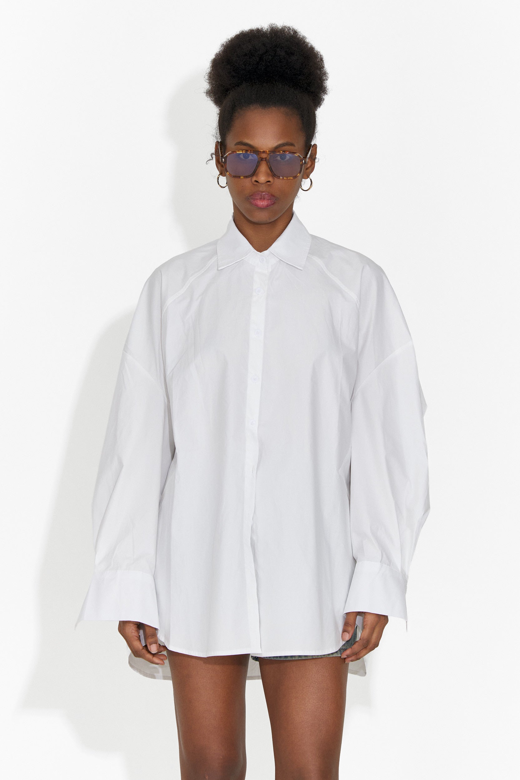 Camicia Casual Bianca da Donna di Abrienda Bogas