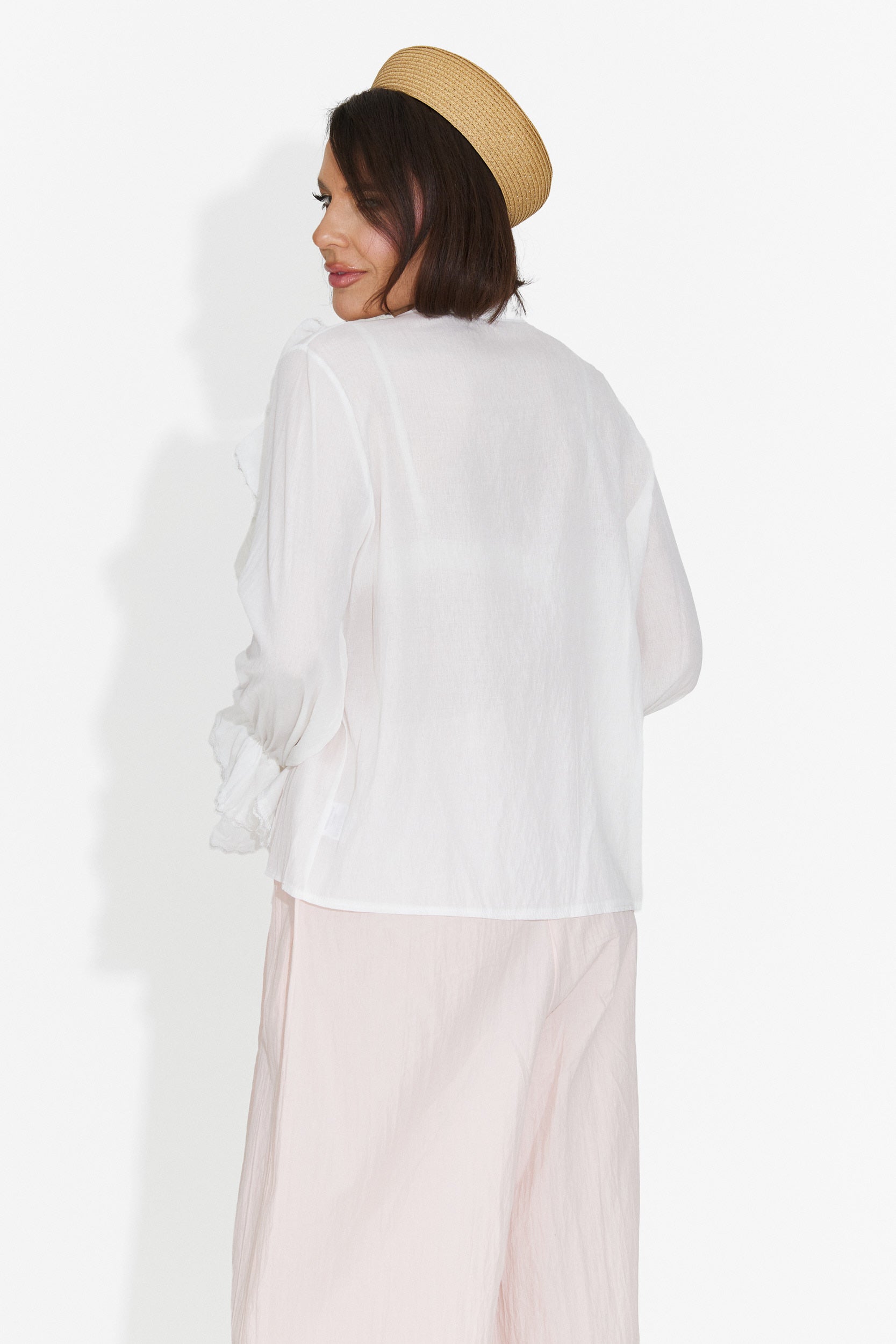 Camicia Casual Bianca da Donna di Alcadia Bogas