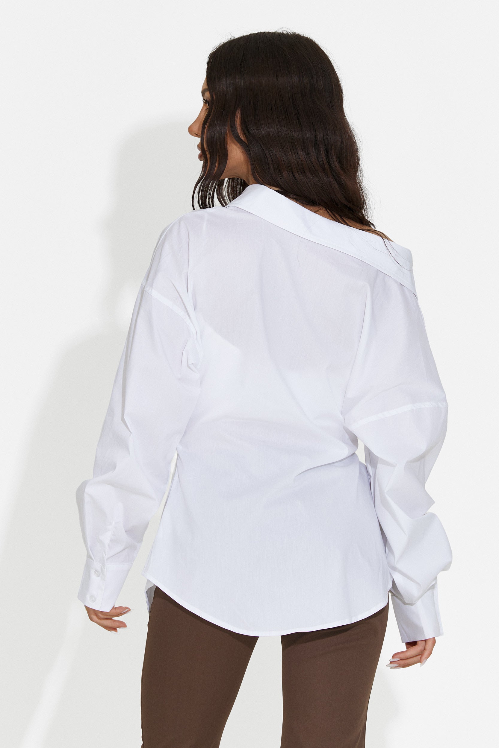Camicia donna casual bianca Zunaria Bogas