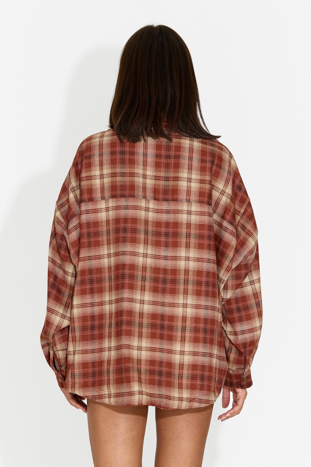 Camicia da donna casual color mattone Drafts Bogas