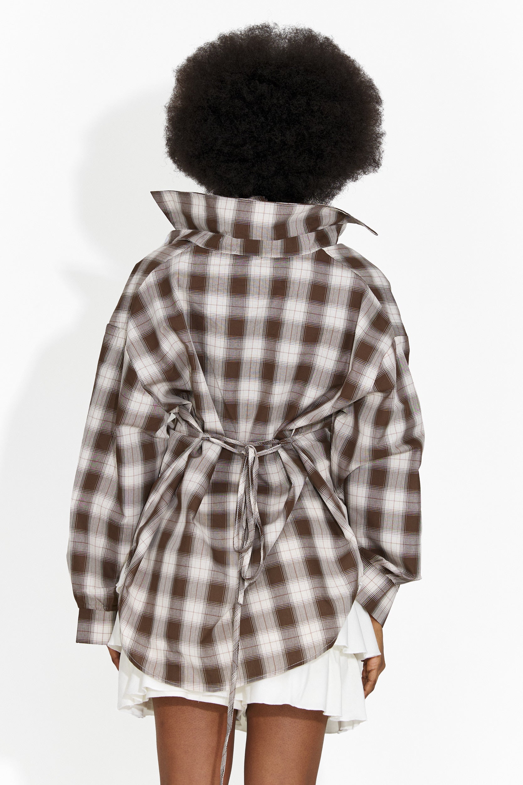 Camicia Casual Marrone da Donna di Jomelia Bogas