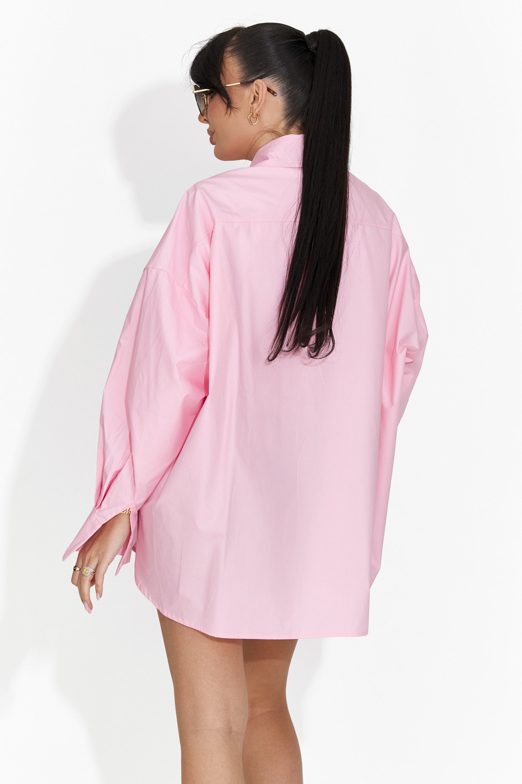 Camicia Casual Rosa da Donna di Abrienda Bogas