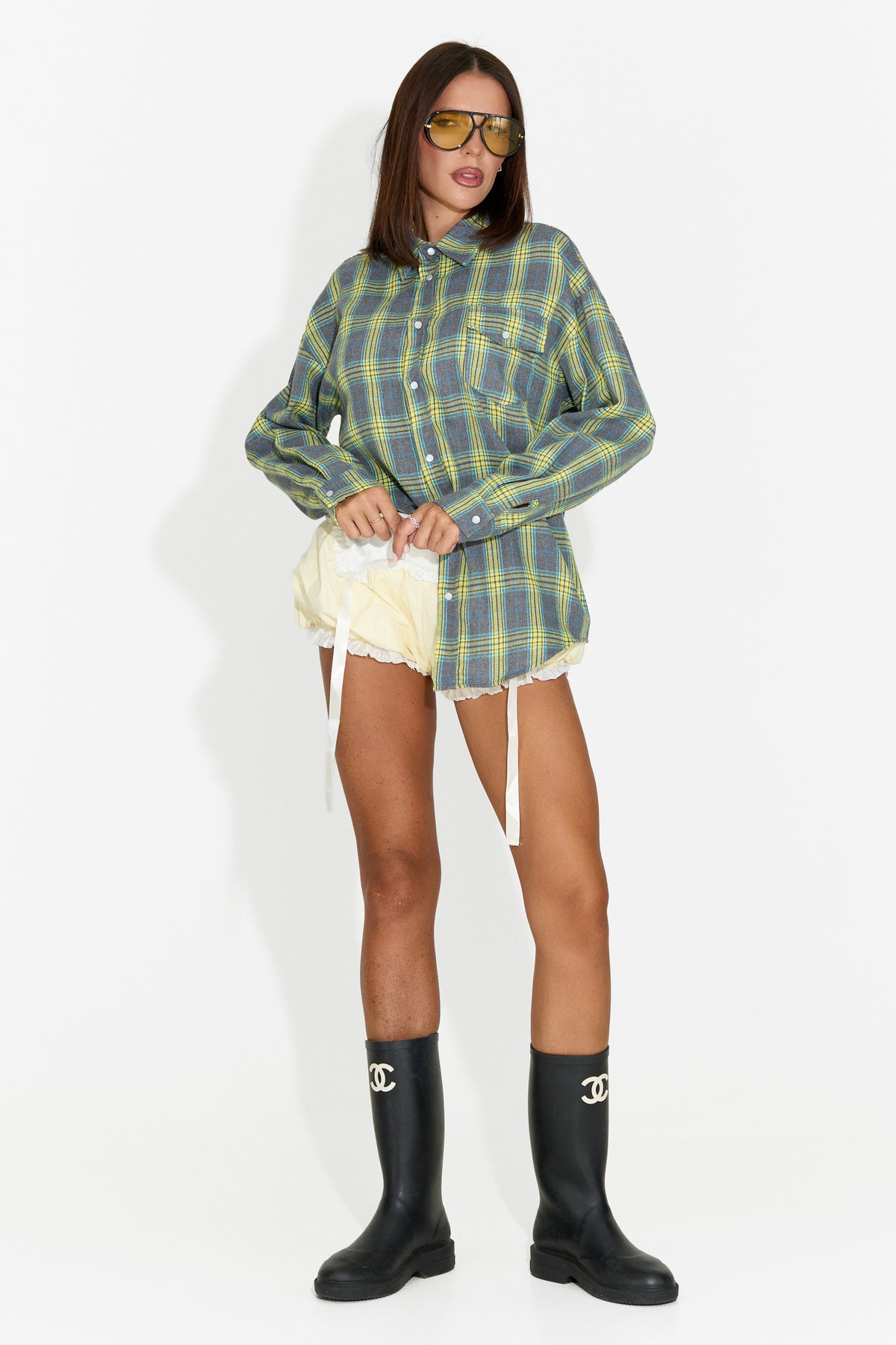 Camicia da donna casual verde Importas Bogas