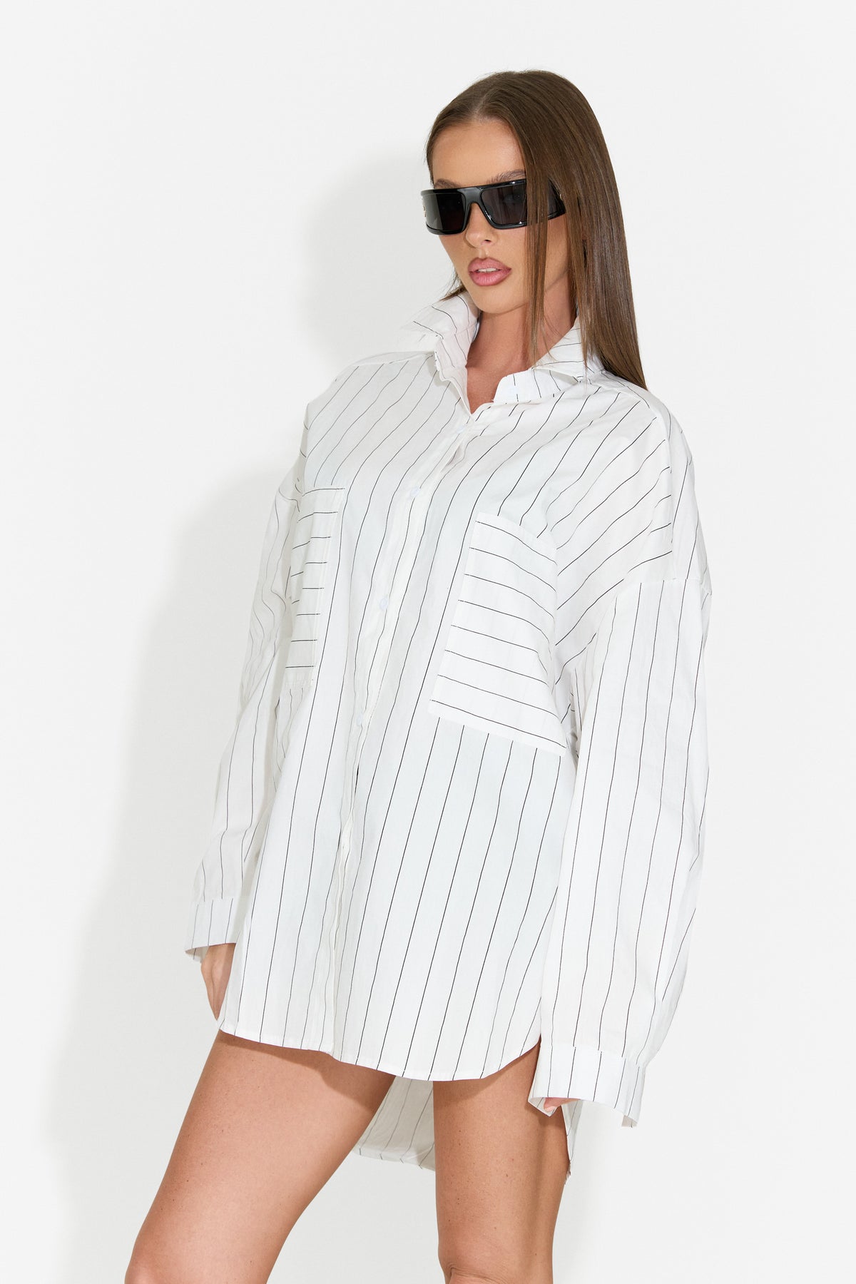 Camicia elegante da donna bianca Tastity Bogas
