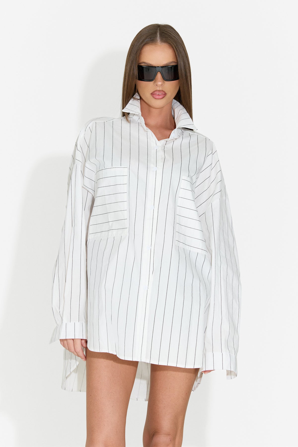 Camicia elegante da donna bianca Tastity Bogas