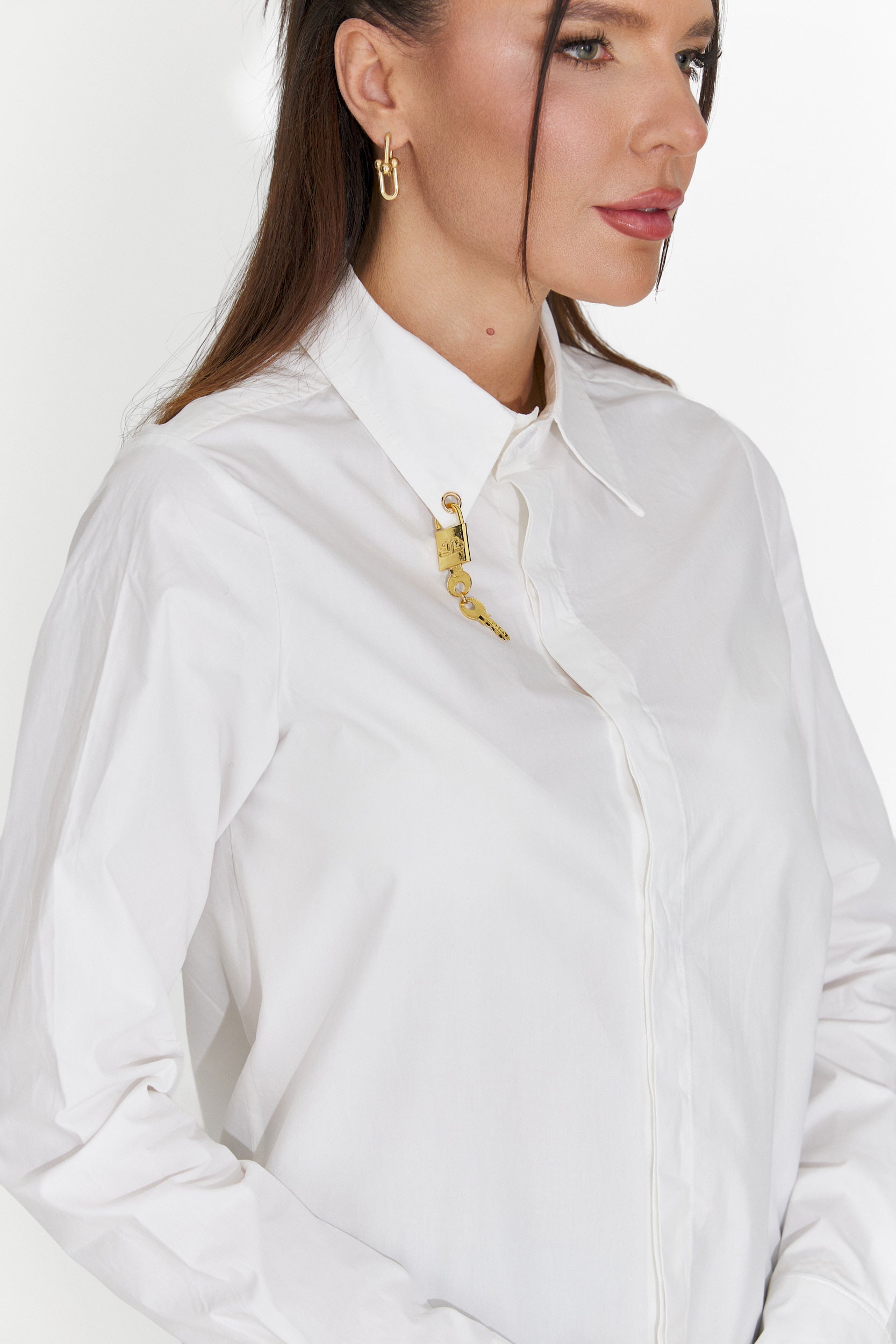 Elegante camicetta bianca da donna di Jetie Bogas