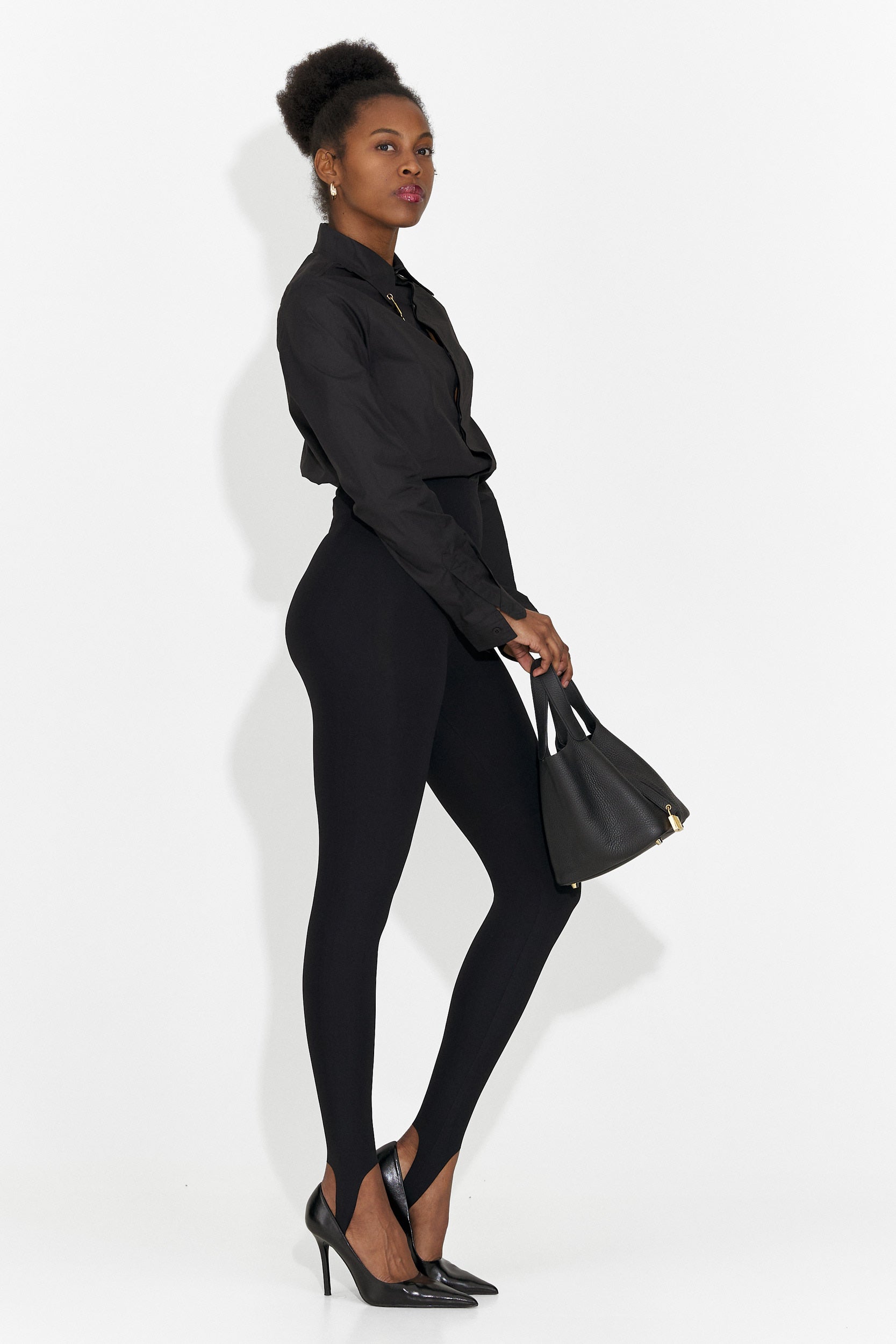 Elegante Blusa Nera da Donna di Jetie Bogas