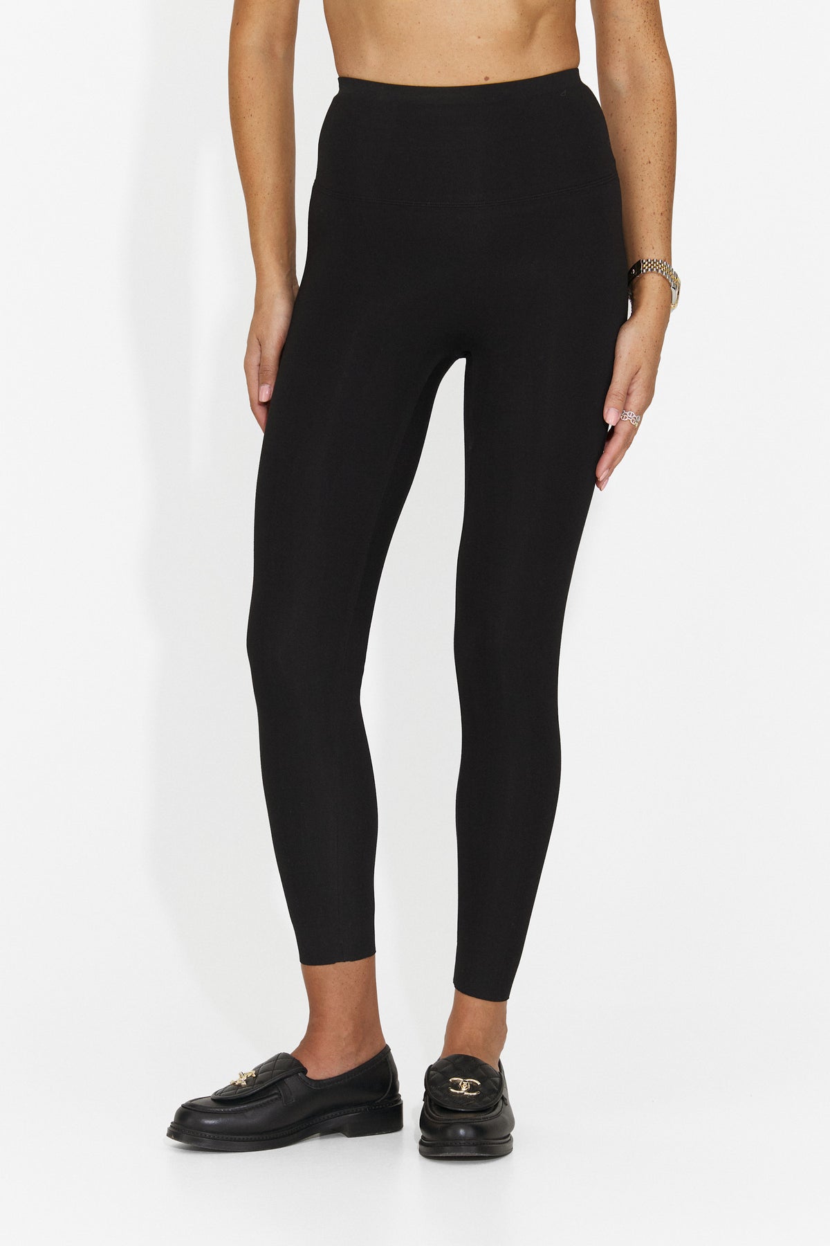 Colanti casual negri Pruzena Bogas