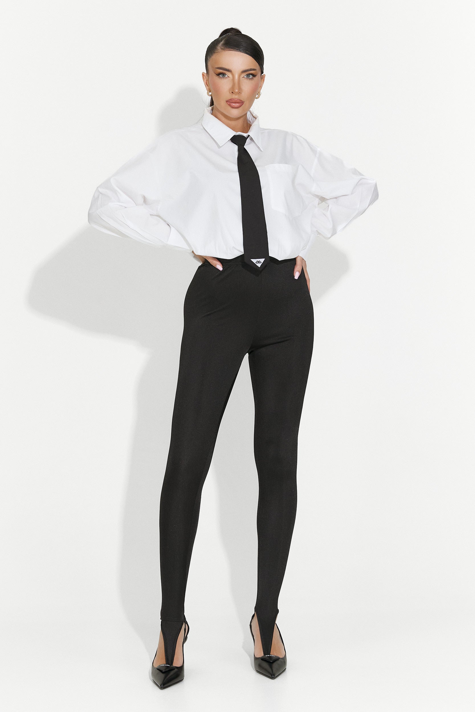 Leggings Casual Neri da Donna Ludica Bogas