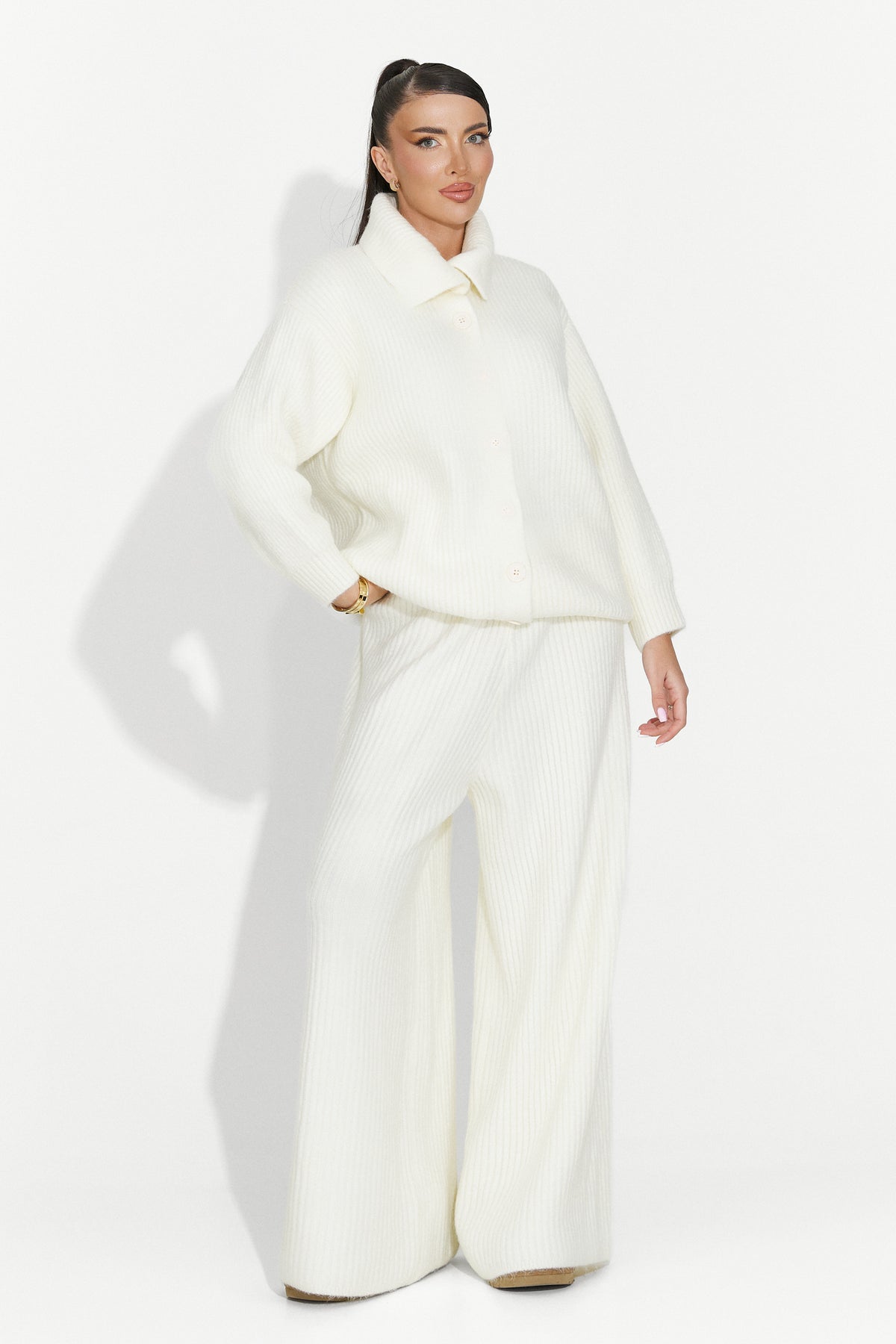 Tuta Casual Beige da Donna di Verlia Bogas