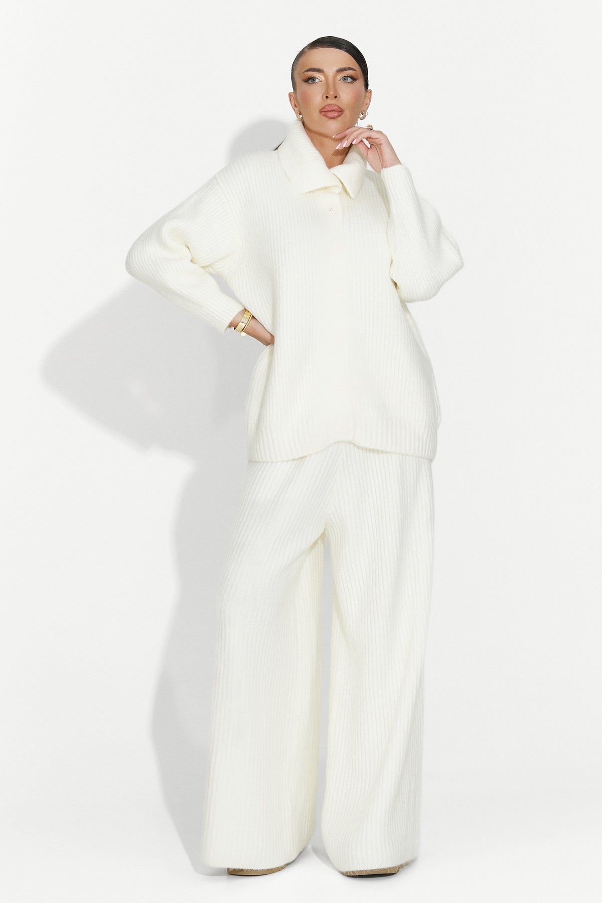 Tuta Casual Beige da Donna di Verlia Bogas