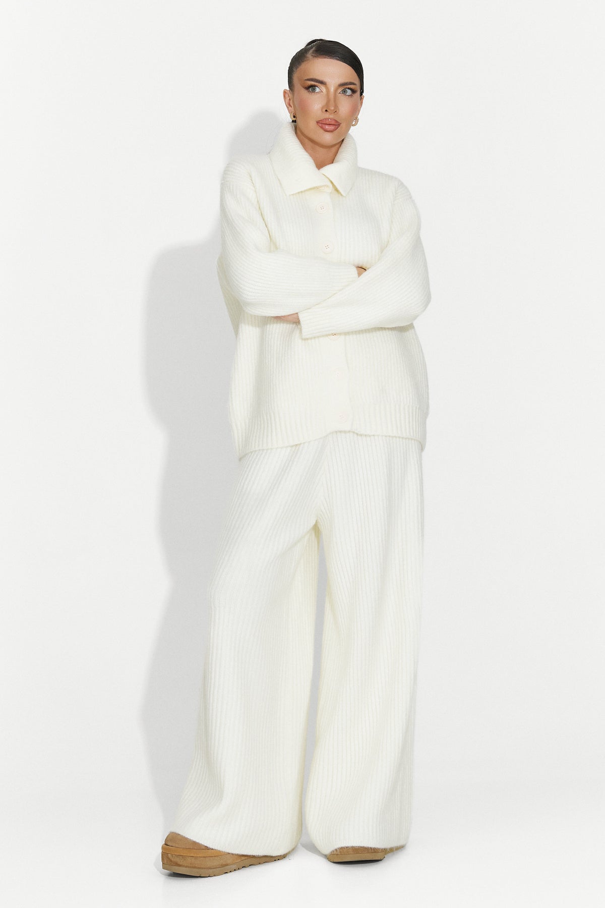 Tuta Casual Beige da Donna di Verlia Bogas