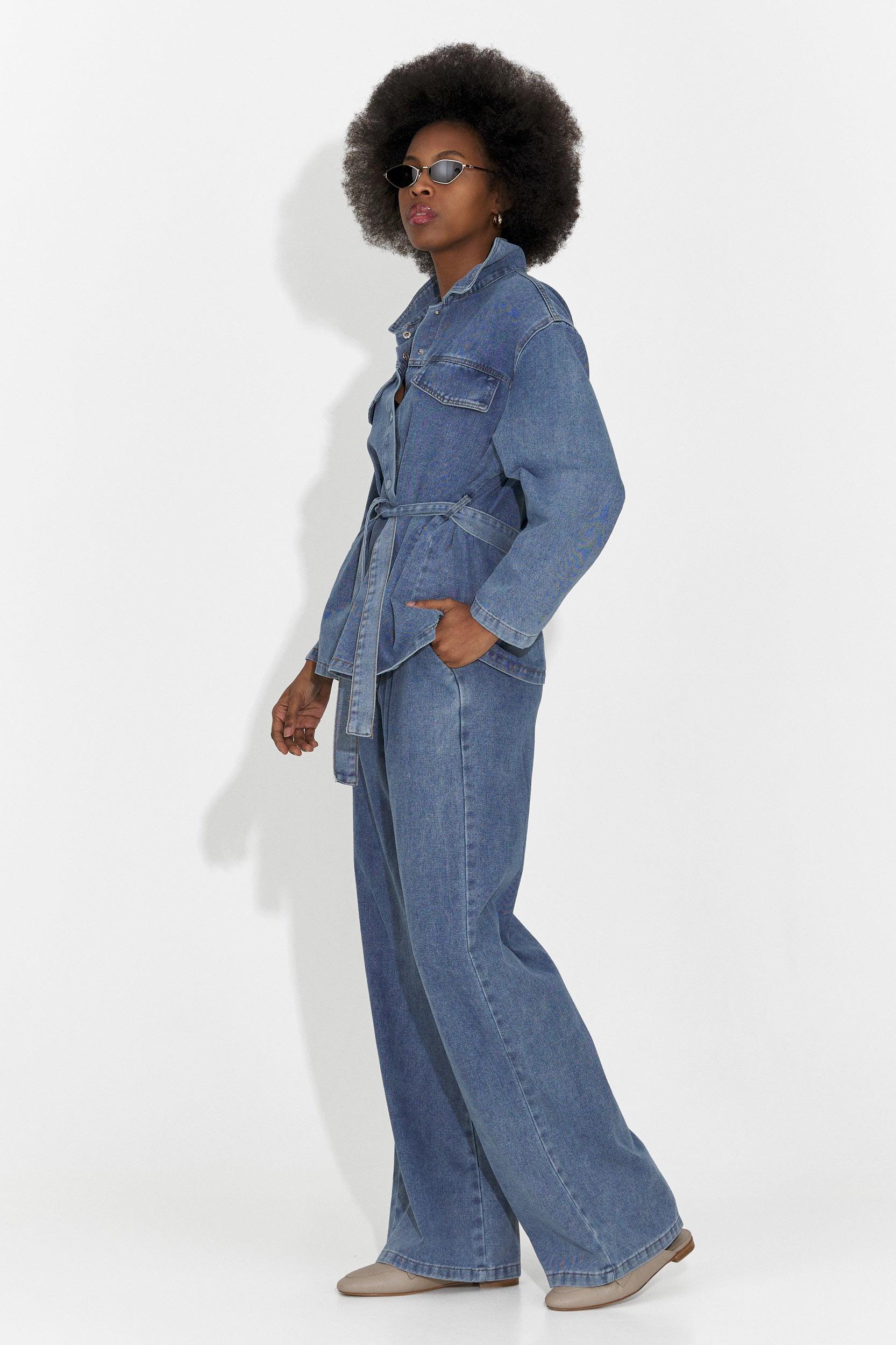 Tuta Casual Blu da Donna di Isabele Bogas