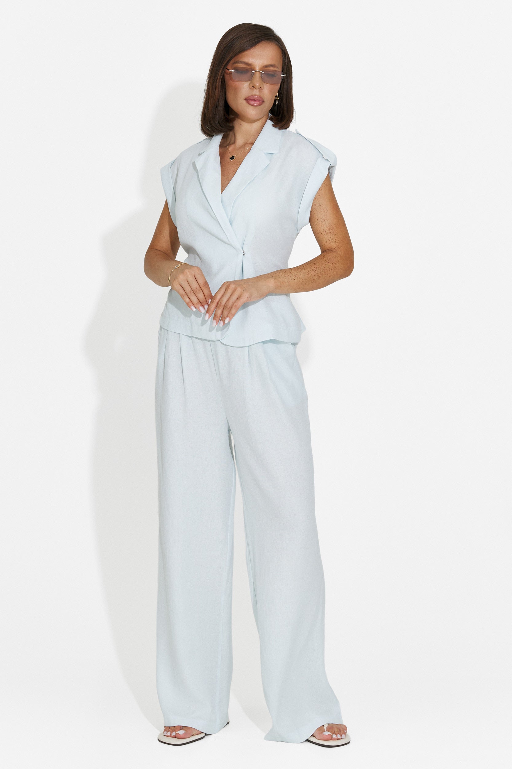Completo donna casual azzurro Zaymar Bogas