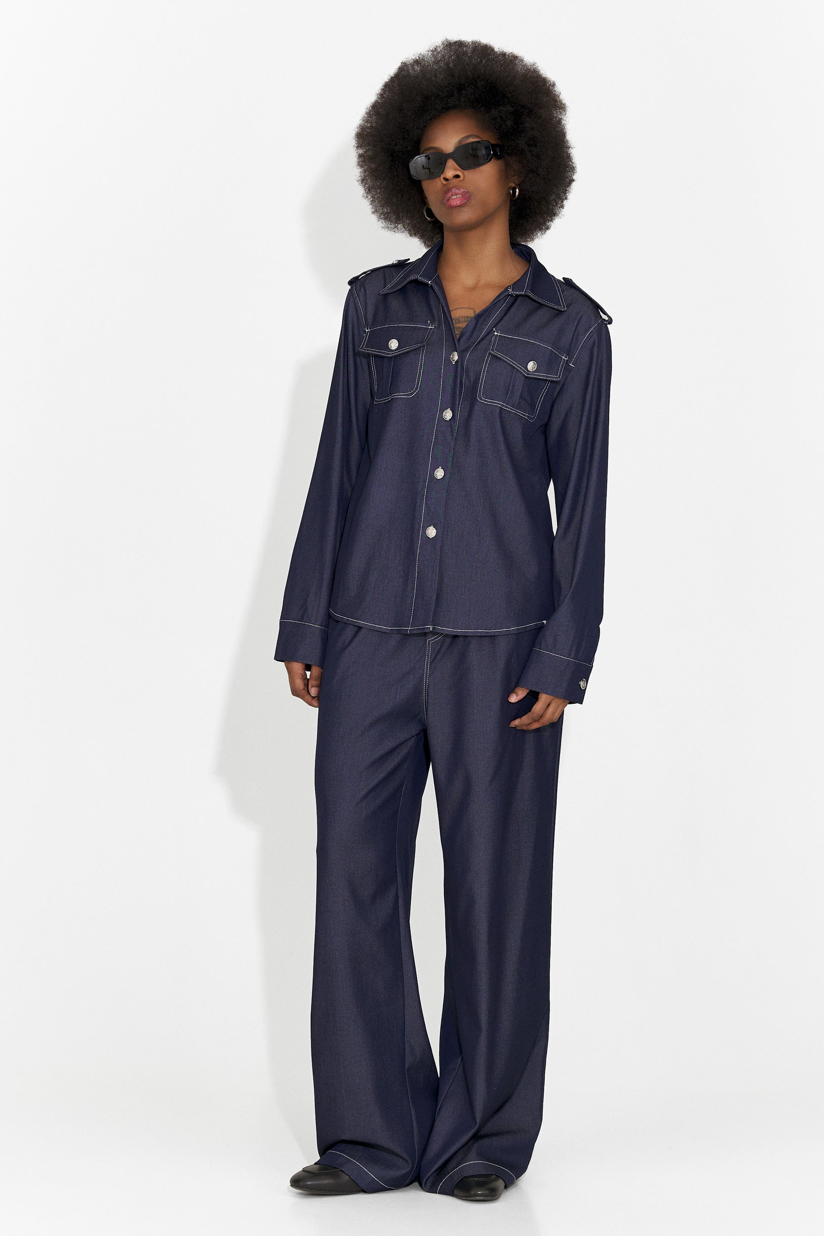 Tuta Casual Blu Navy da Donna di Vertija Bogas