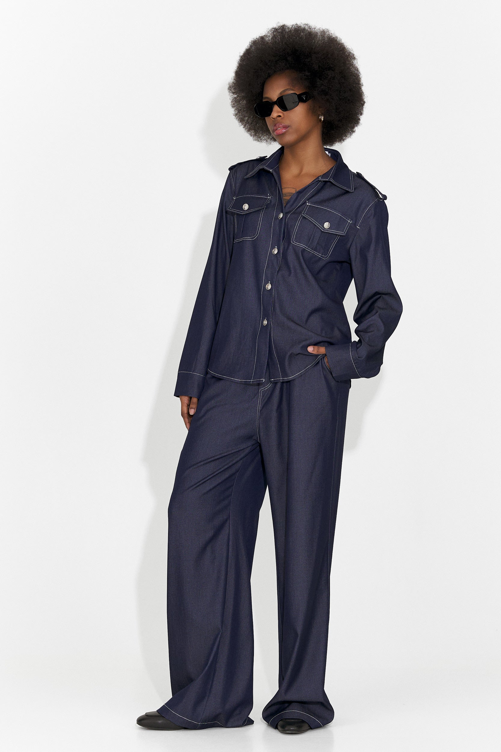 Tuta Casual Blu Navy da Donna di Vertija Bogas