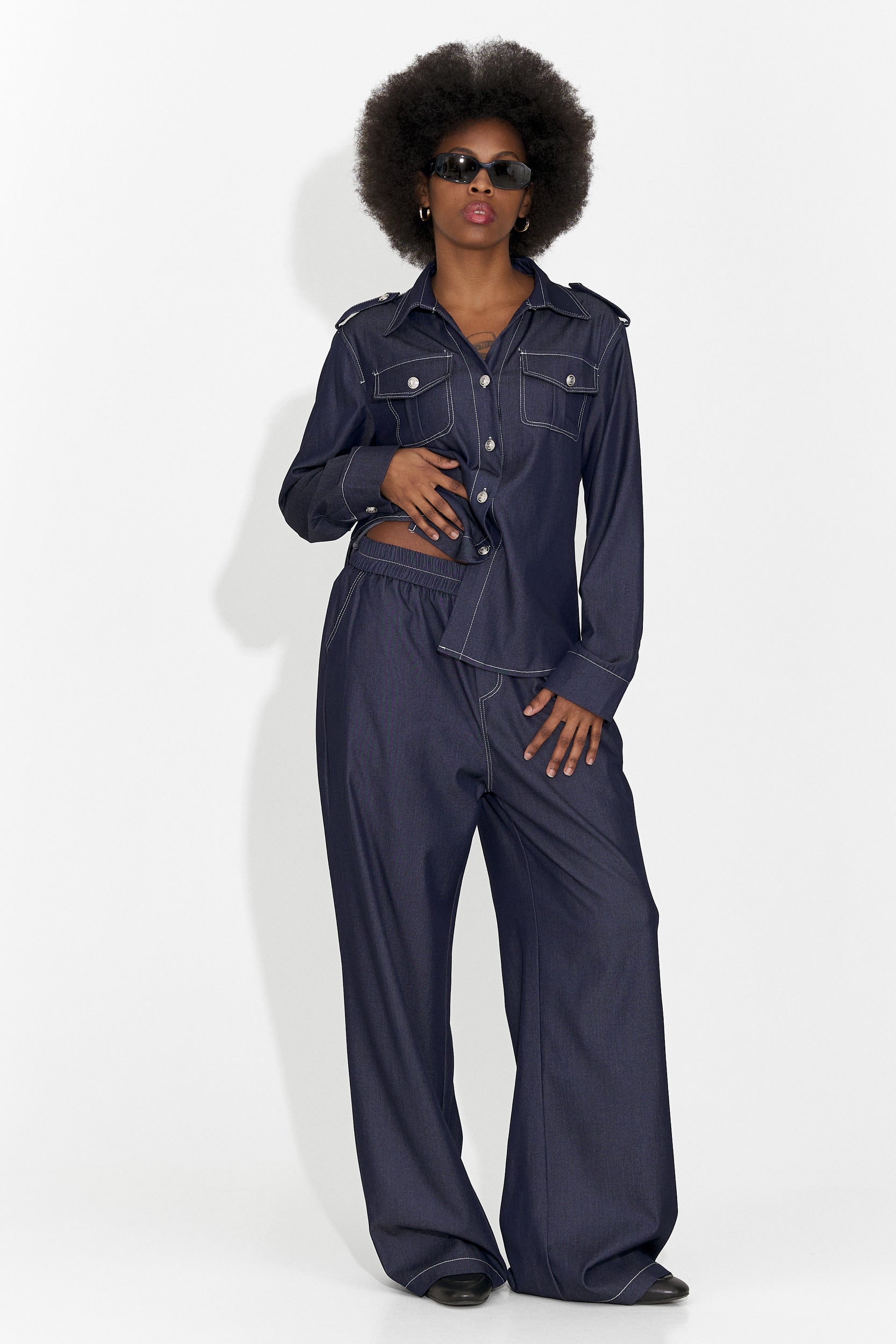 Tuta Casual Blu Navy da Donna di Vertija Bogas
