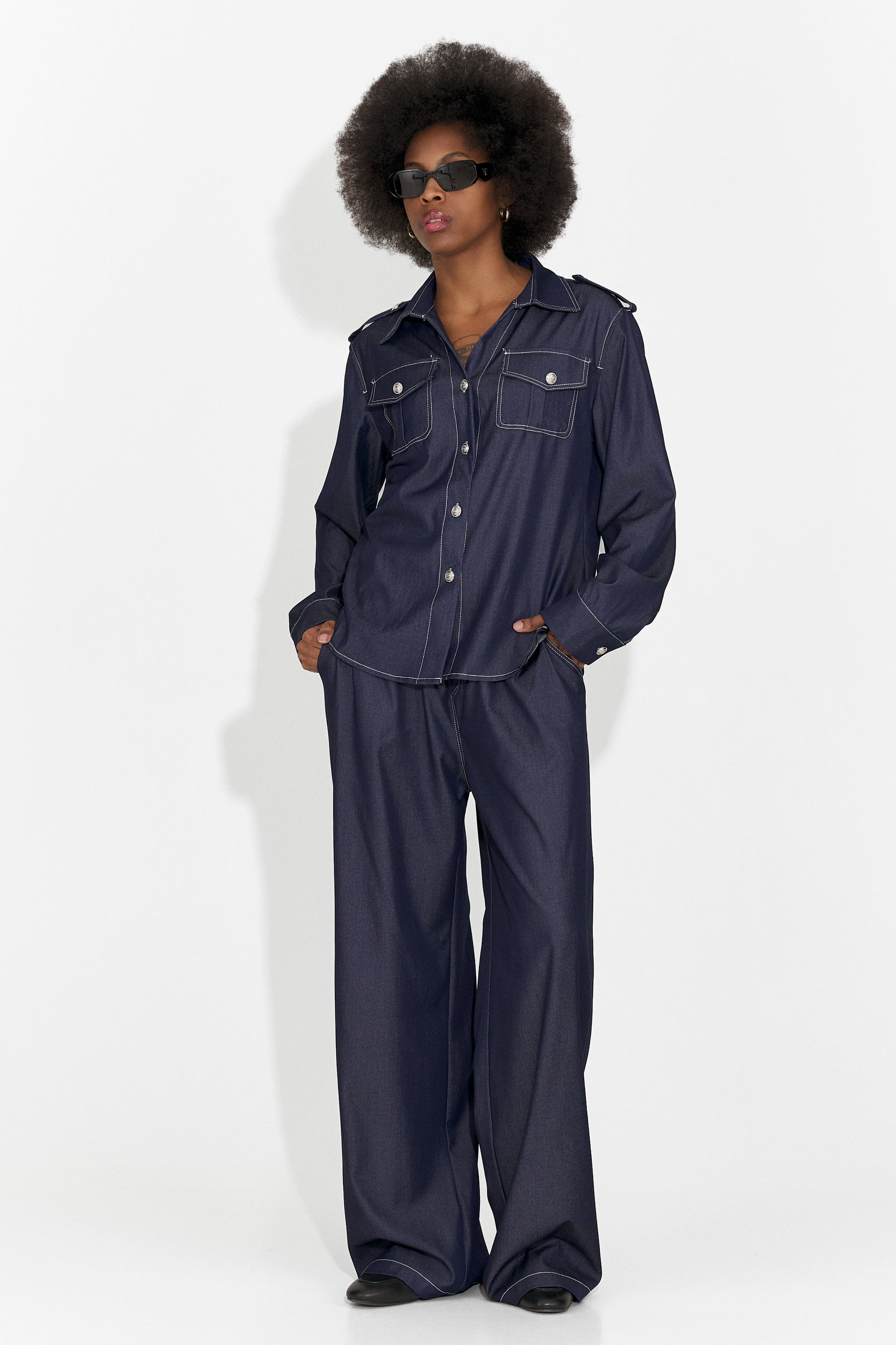 Tuta Casual Blu Navy da Donna di Vertija Bogas